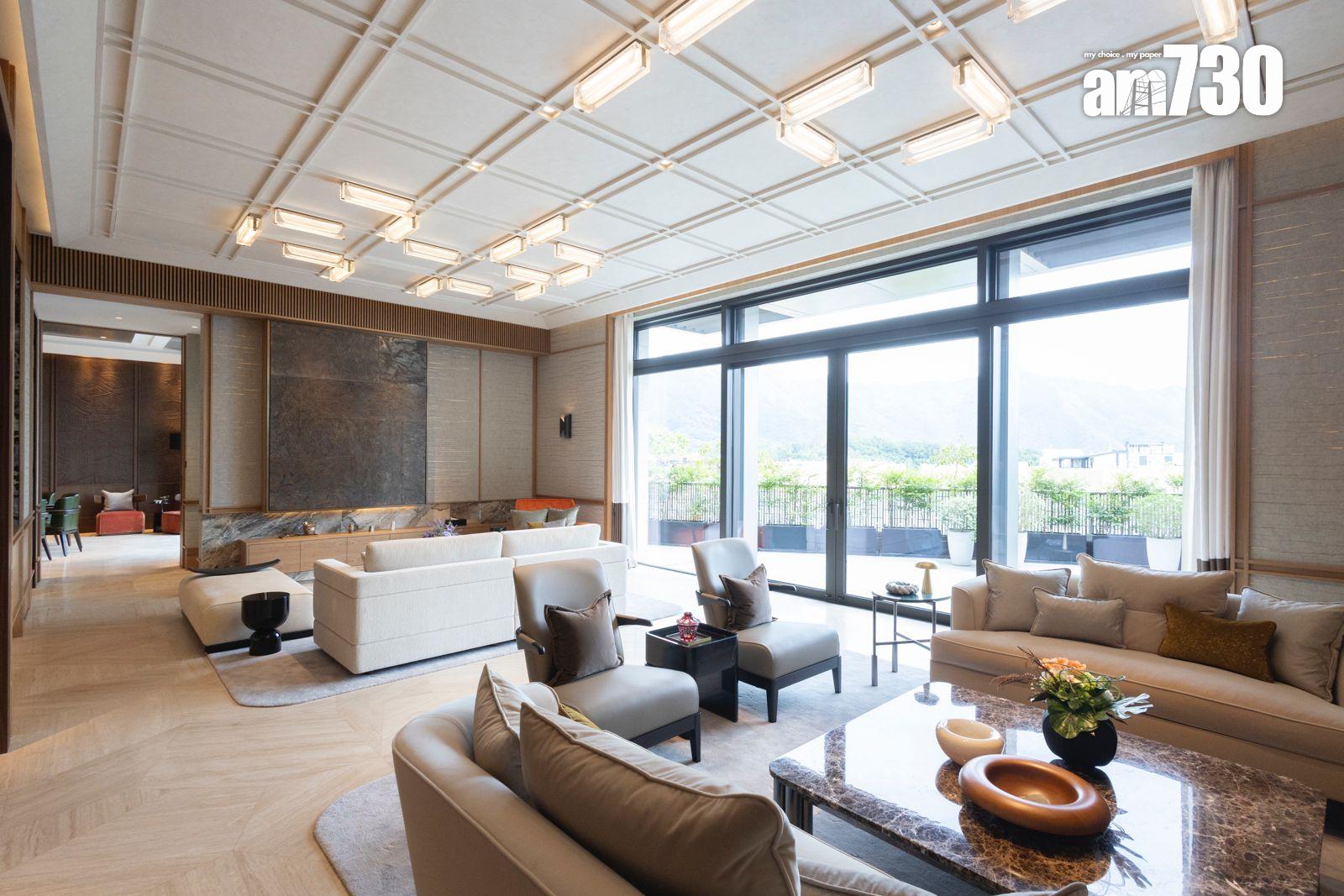 林海山城洋房|山城徑1號6268呎五房四套 山海園林中子母屋(多圖有片)|大埔新盤