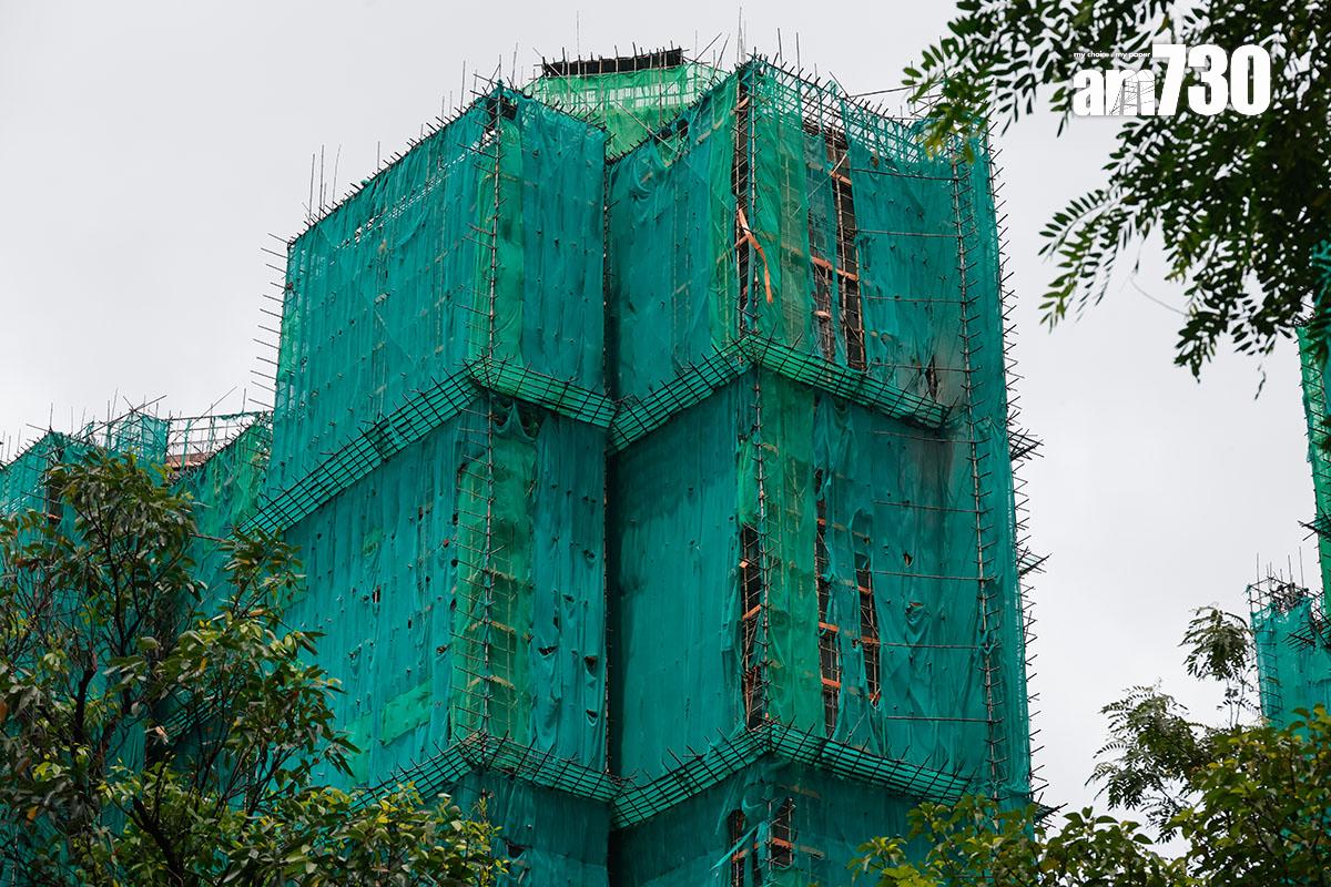 大埔宏福苑五級火發生前兩個月的情況。(資料圖片/蘇文傑攝)