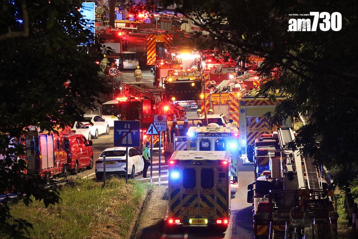 大埔宏福苑11月26日發生五級火。(資料圖片/鍾式明攝)