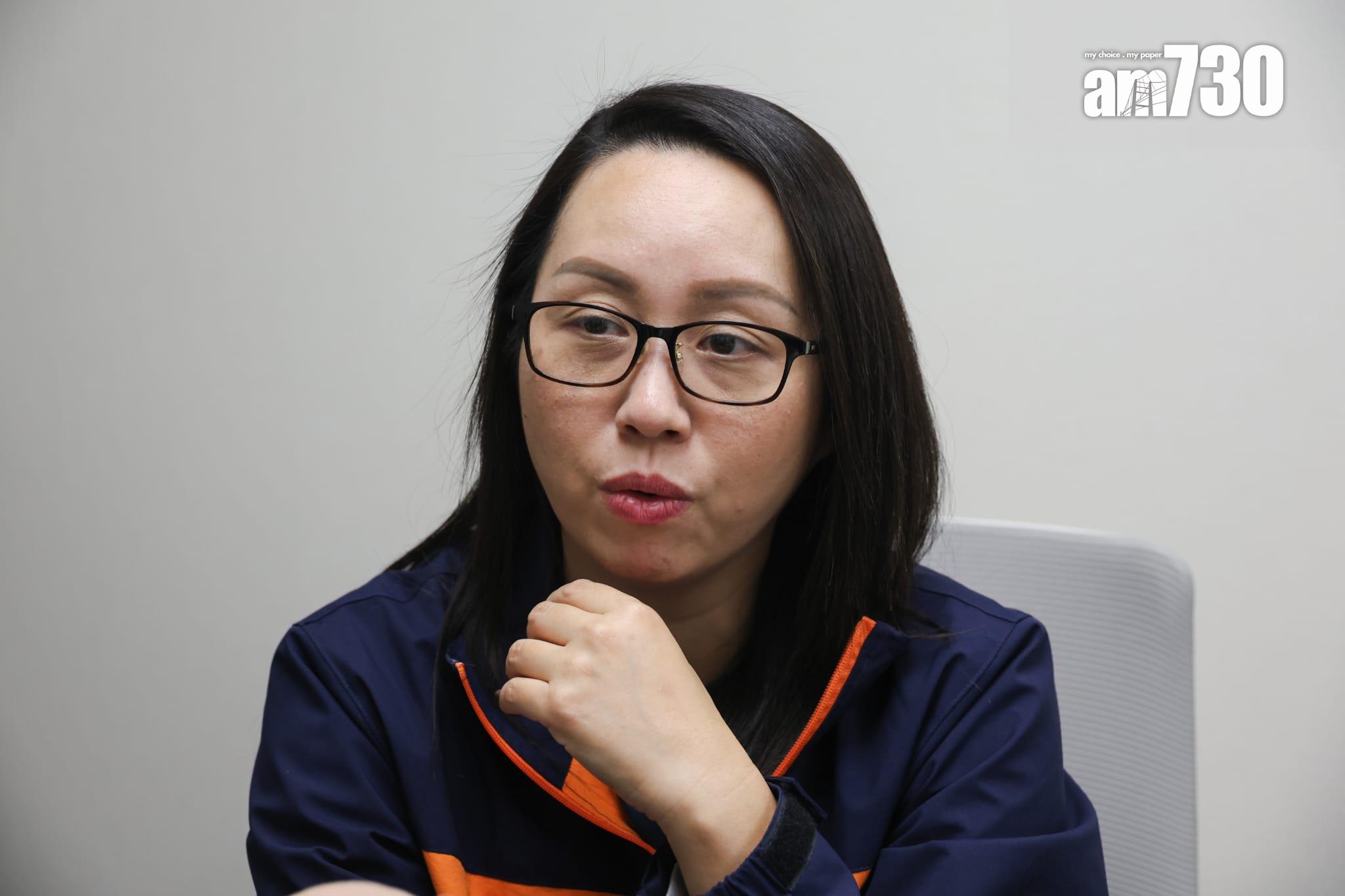 樂行車隊僱用司機Bonnie。(周令知攝)