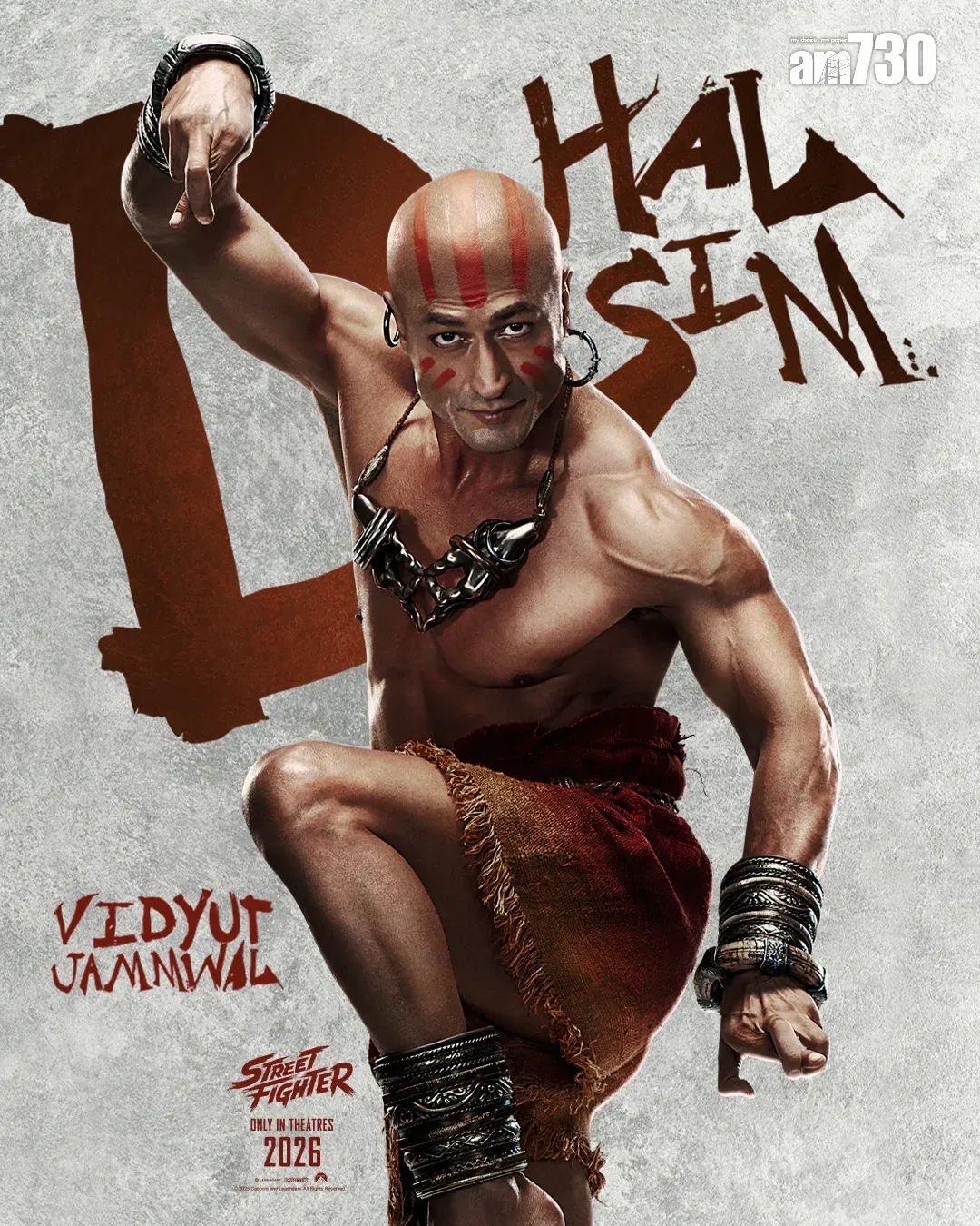 Vidyut Jammwal飾演Dhalsim