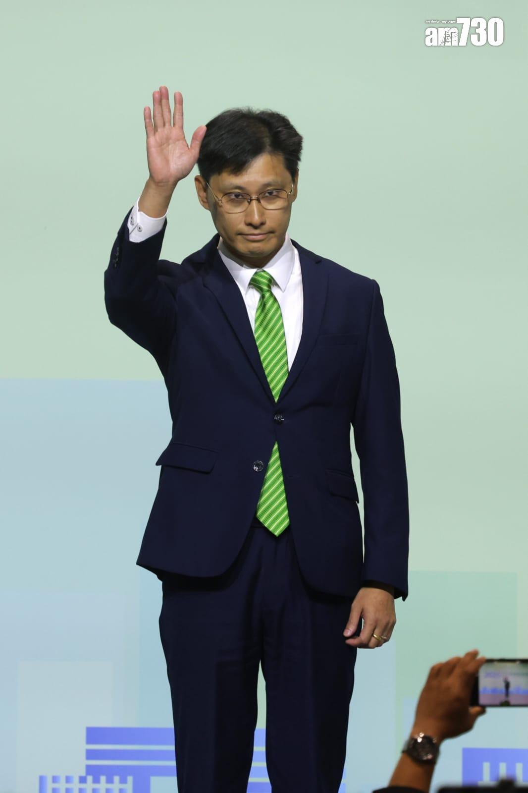 立法會選舉功能組別會計界,首次參選的吳錦華(圖)以4389票當選,擊敗競逐連任的黃俊碩,黃俊碩取得3618票落敗。(林俊源攝)