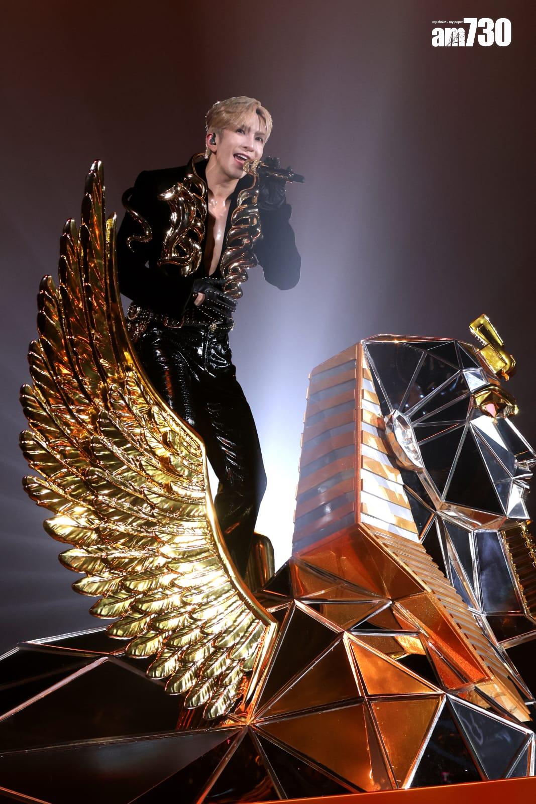 《ANSON LO "KINGDOM" LIVE 2025》尾場。(林俊源攝)