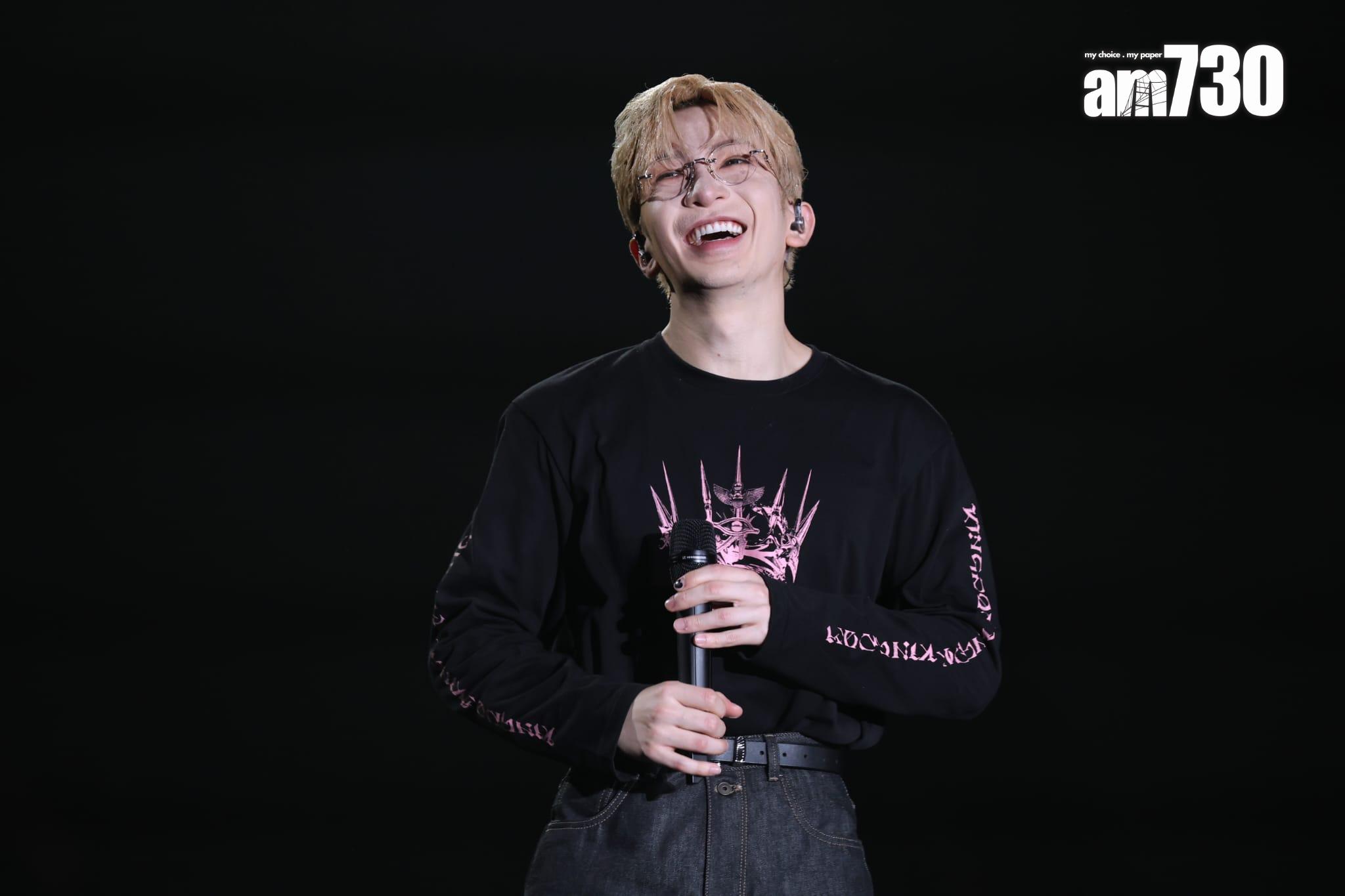 《ANSON LO "KINGDOM" LIVE 2025》尾場。(林俊源攝)