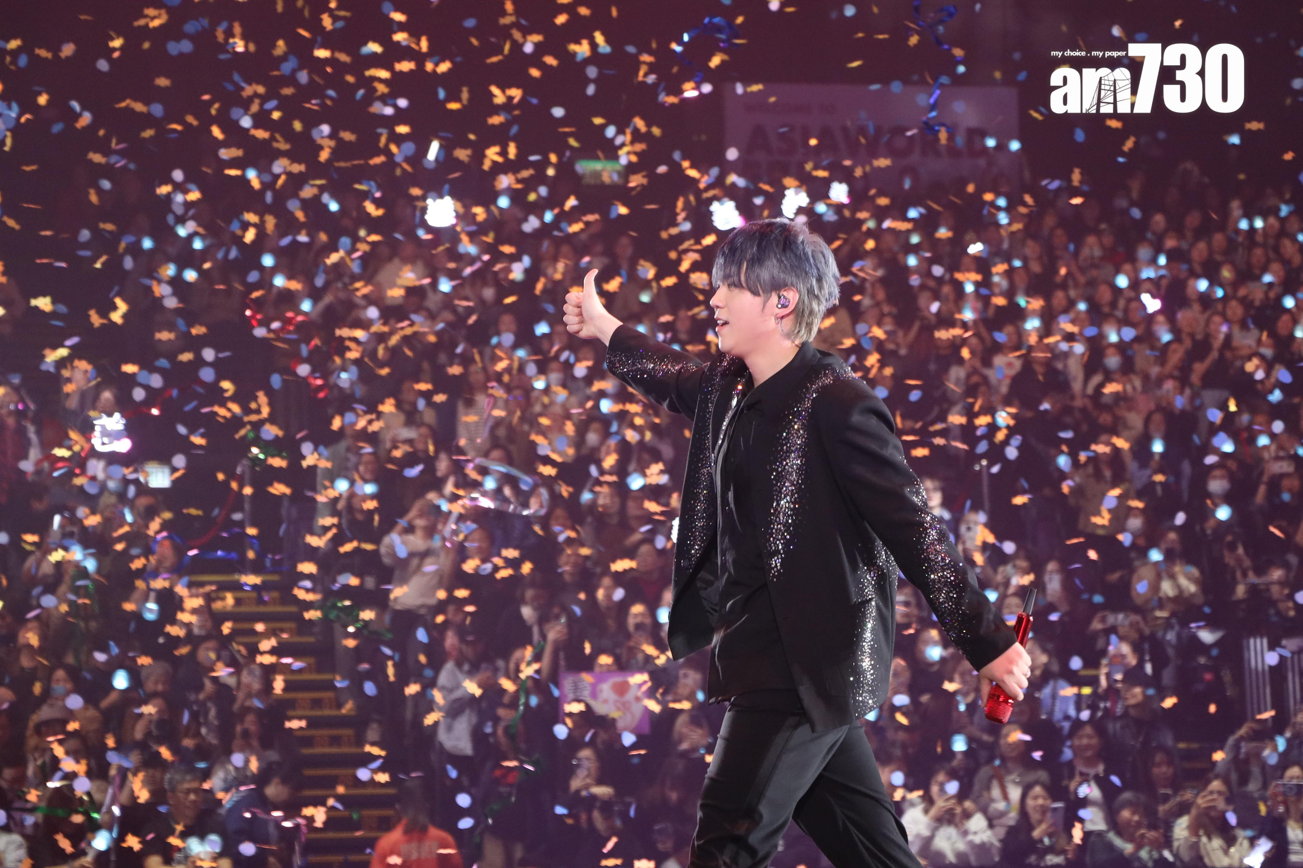 姜濤《KEUNG TO “LAVA” LIVE 2025》頭場。(吳康琦攝)