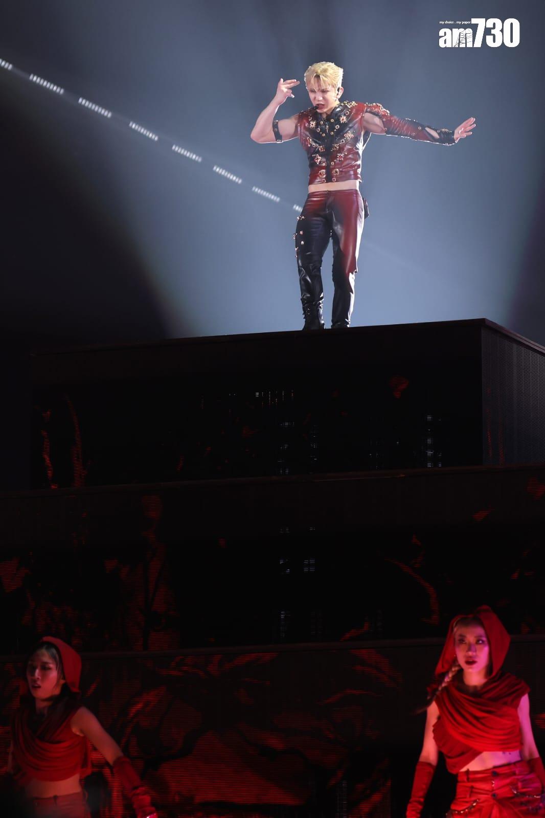 《ANSON LO "KINGDOM" LIVE 2025》尾場。(林俊源攝)