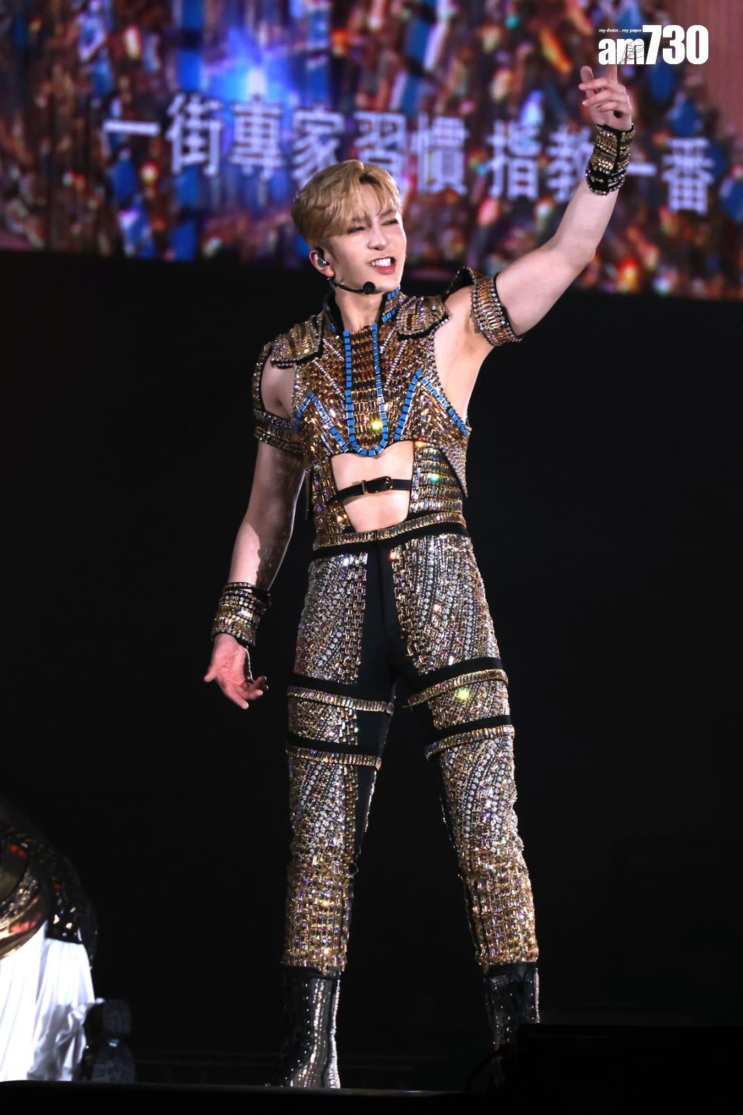 《ANSON LO "KINGDOM" LIVE 2025》演唱會尾場。(林俊源攝)