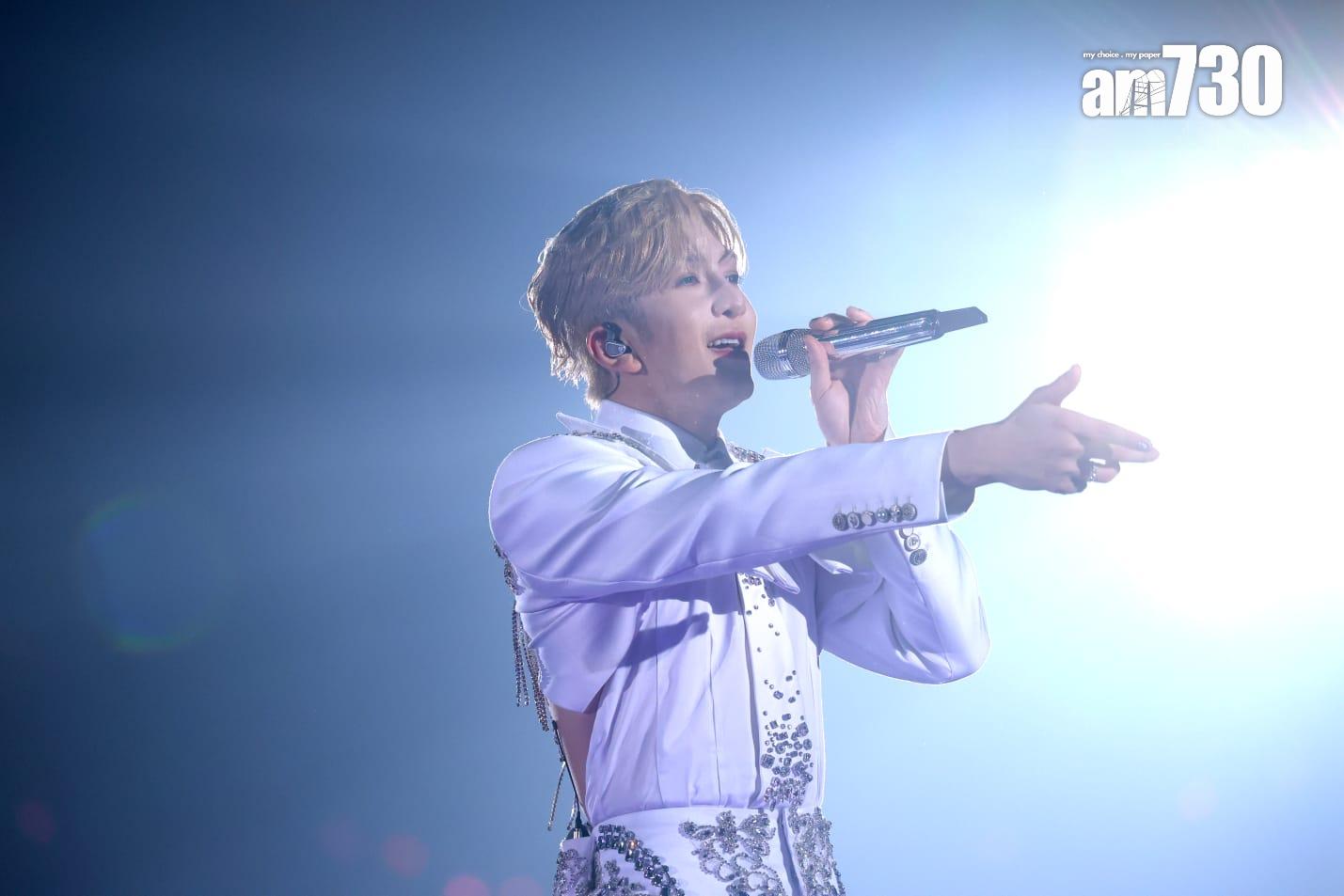 《ANSON LO "KINGDOM" LIVE 2025》演唱會尾場。(林俊源攝)