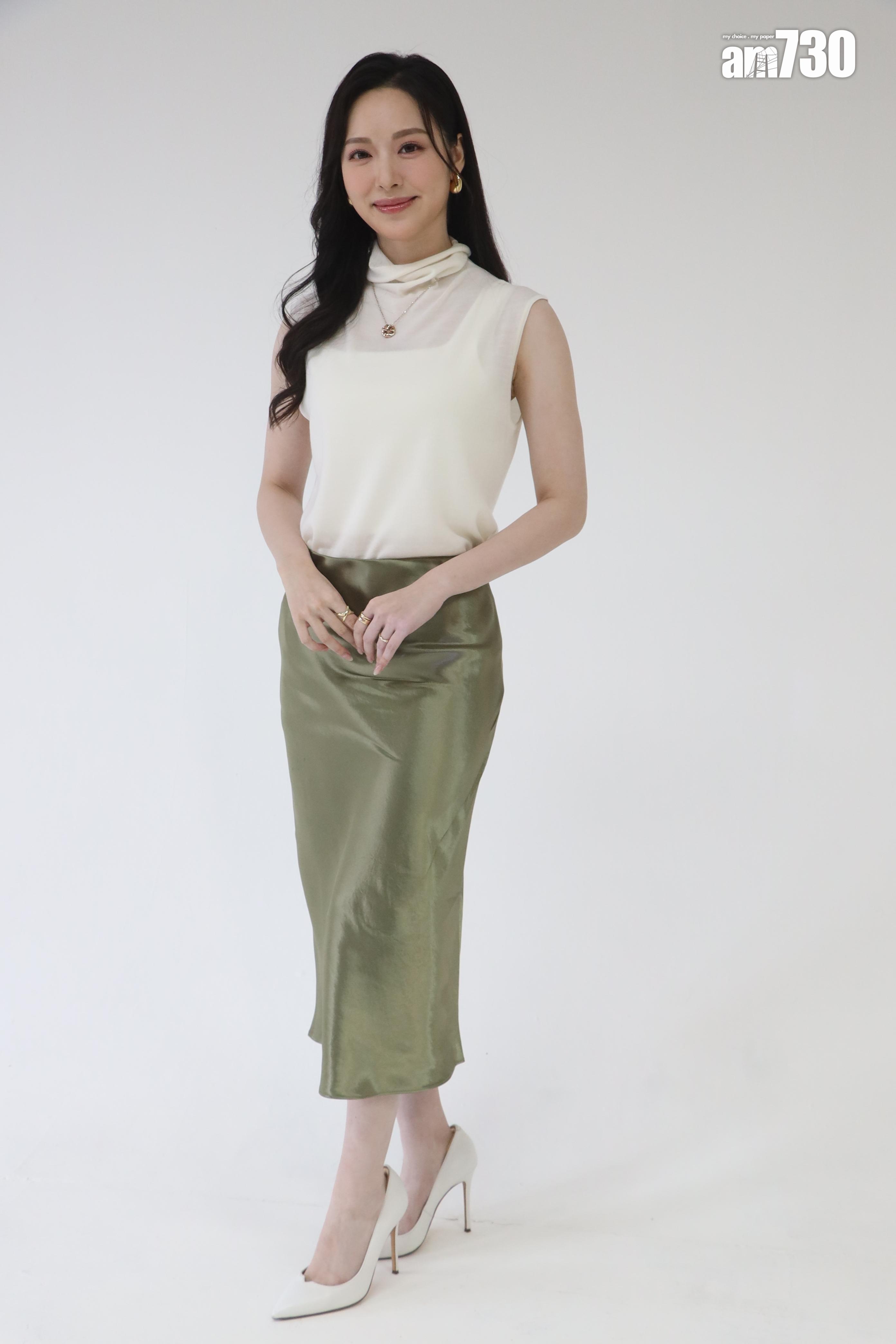 馮盈盈回應缺席台慶遭TVB雪藏揣測。 (娛樂組攝)