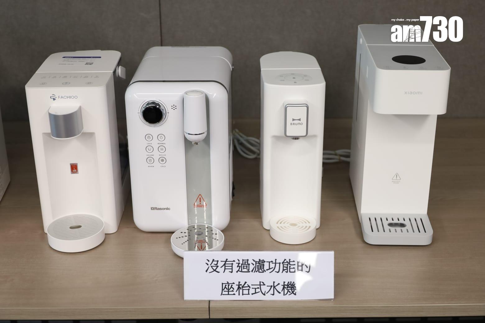 另外4款樣本不具備額外的過濾功能(鍾式明攝)