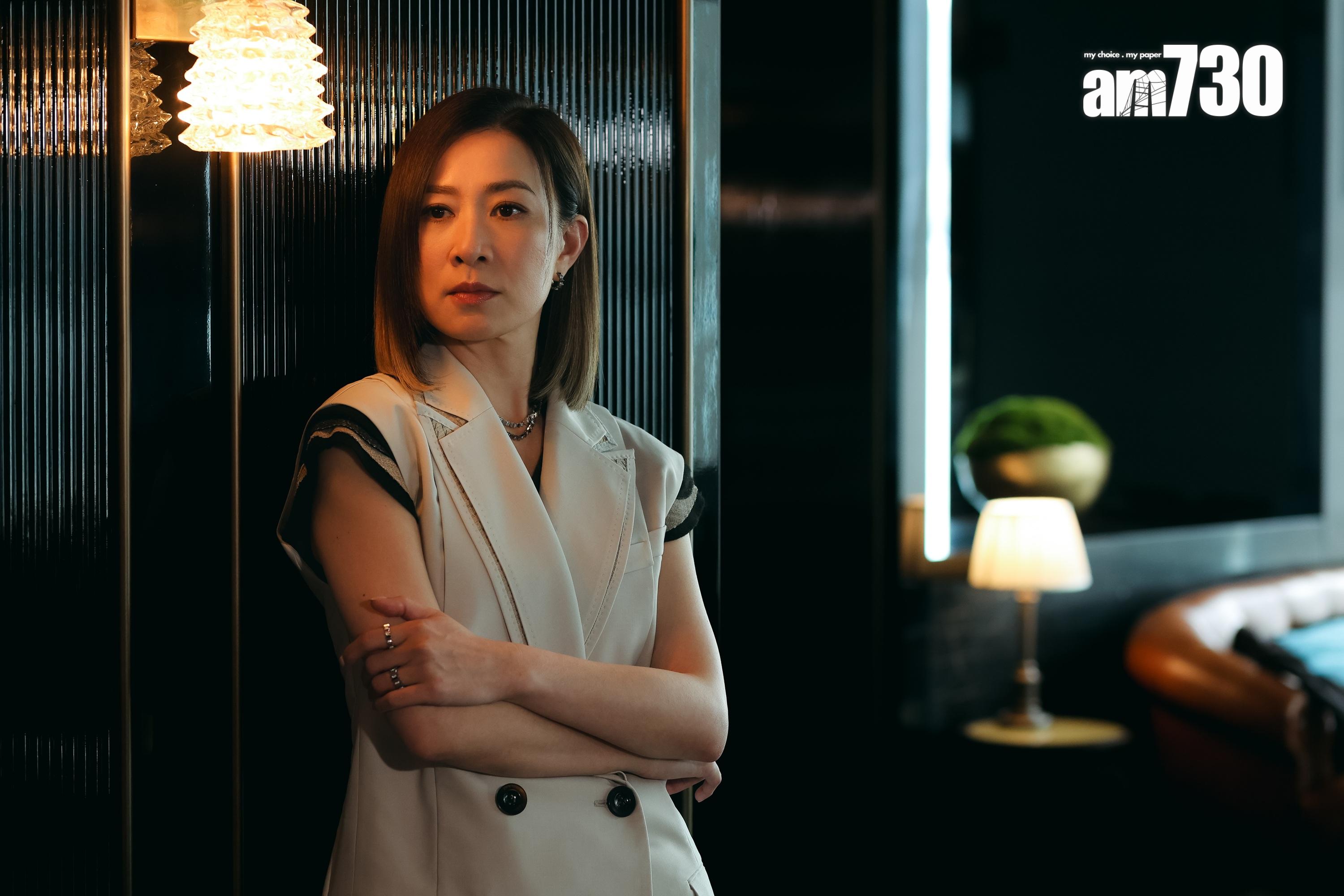 佘詩曼自言《新聞女王2》的Man姐令她憶起演藝人生低潮期。(周令知攝)