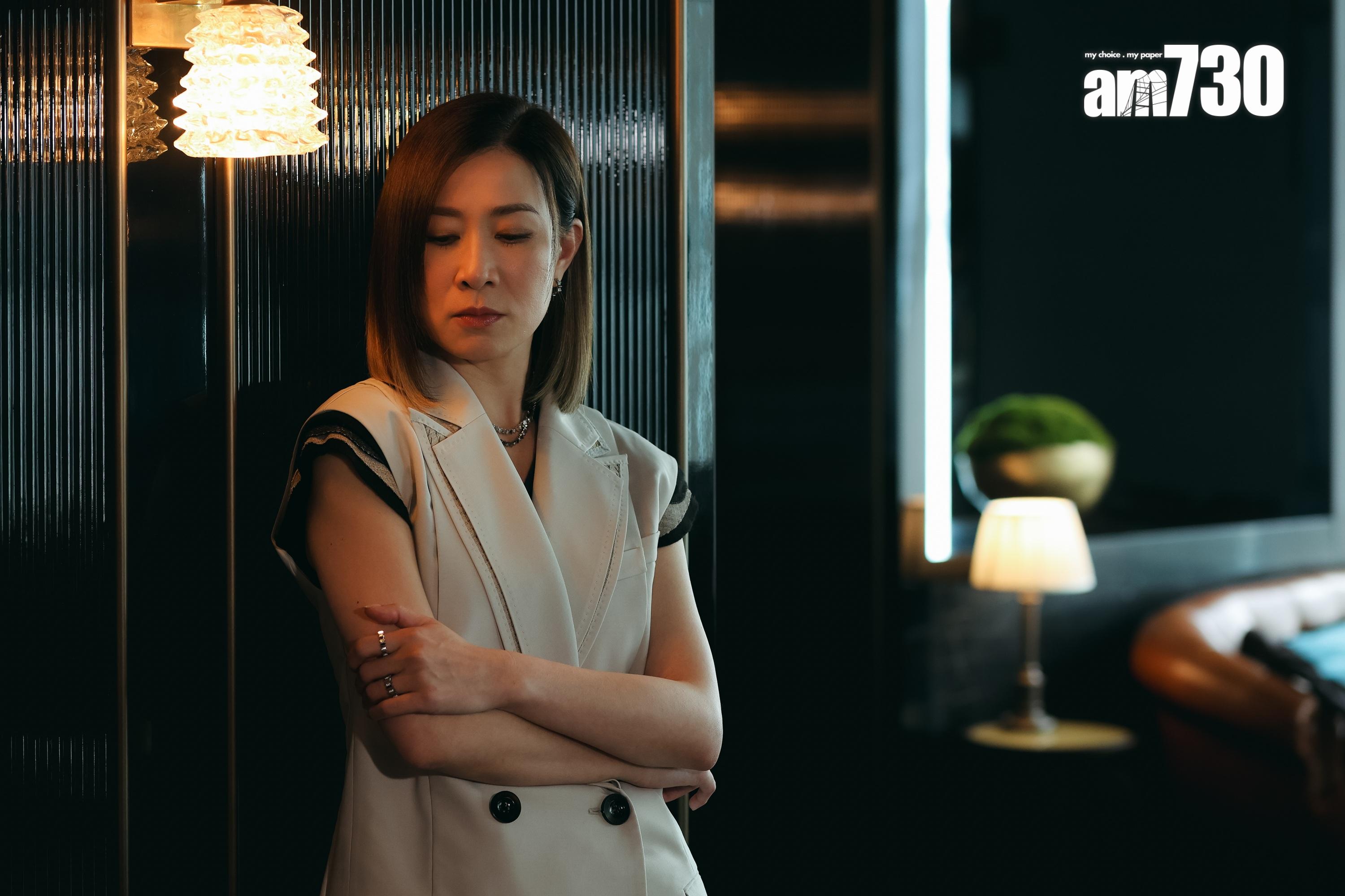 佘詩曼善用低潮期自我增值,學習觀察和感受生活。(周令知攝)