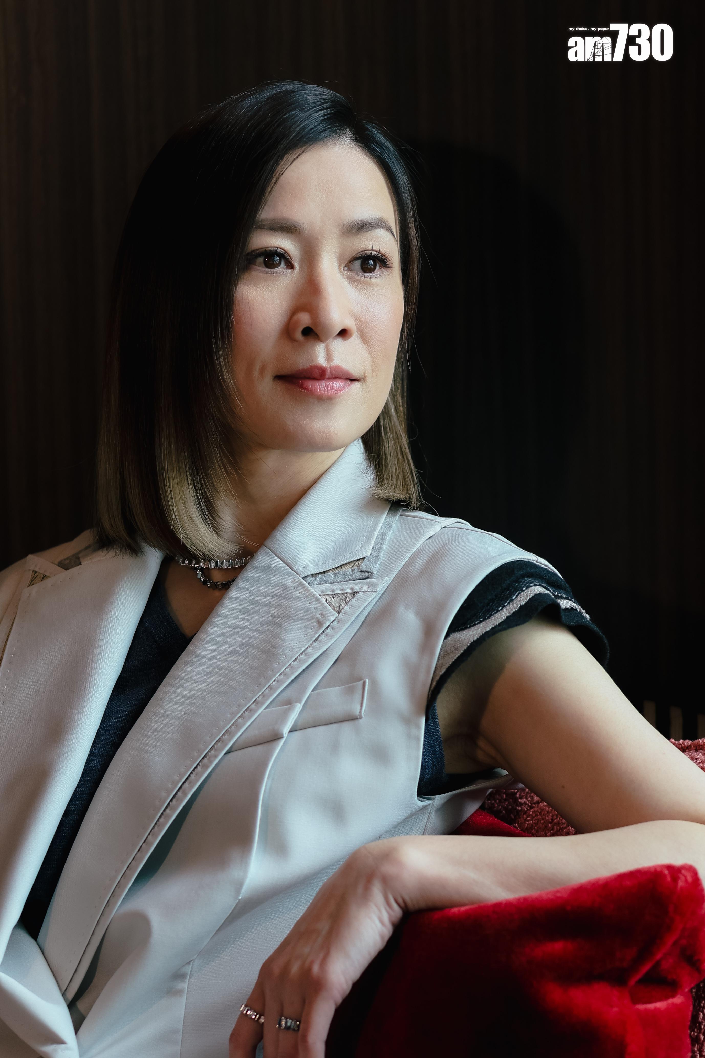 佘詩曼自問懂得控制情緒,但面對不專業的工作態度,仍會發火。(周令知攝)