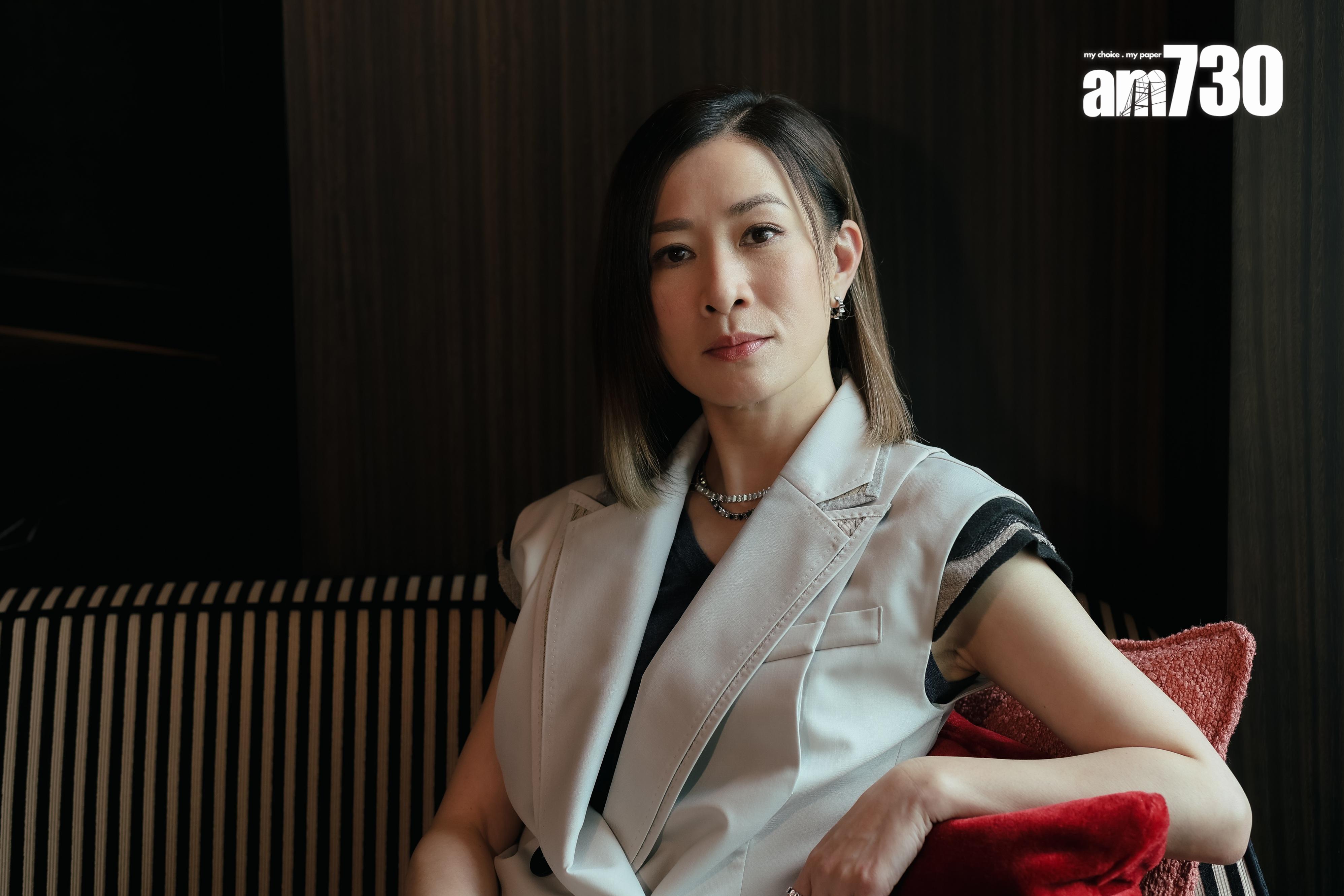 佘詩曼形容演繹Man姐猶如跟自己人生mix & Match。(周令知攝)