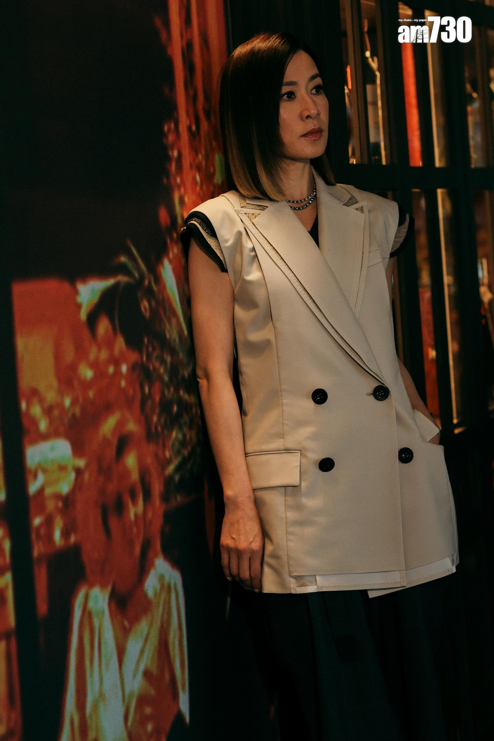 三屆視后佘詩曼認為獎項是認同,但最開心是遇到好角色。(周令知攝)