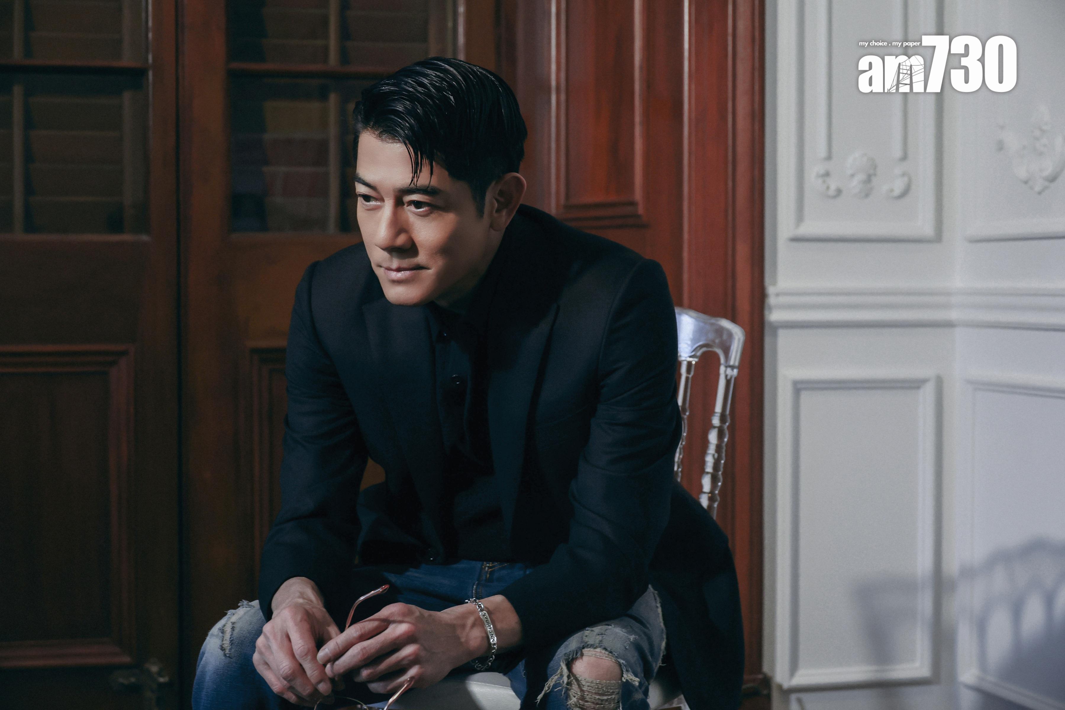 郭富城在電影《內幕》有不少動作戲。(周令知攝)