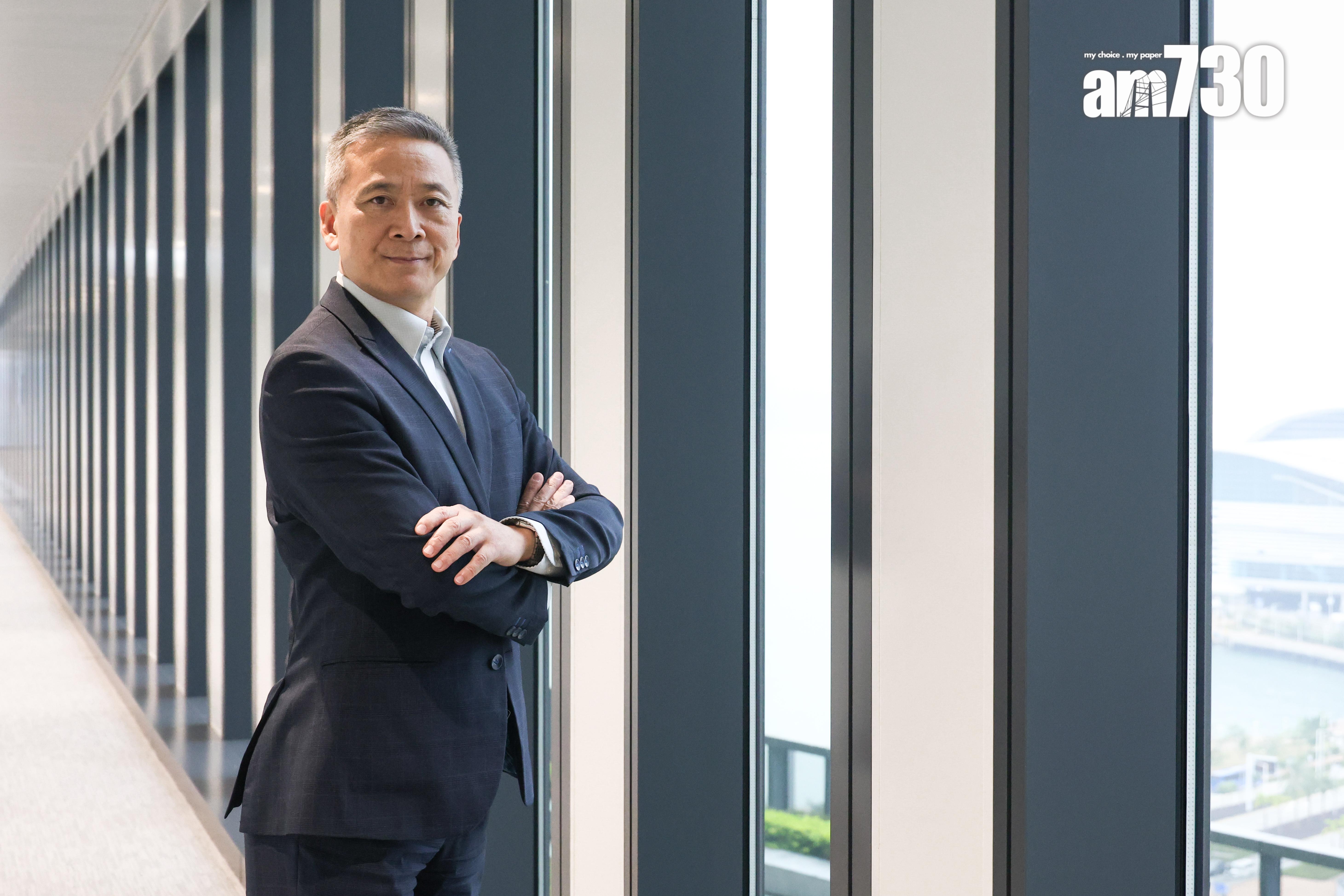 姚柏良坦言江旻憓參選令他關注度提升,惟成為「票王」不覺是同情票(周令知攝)