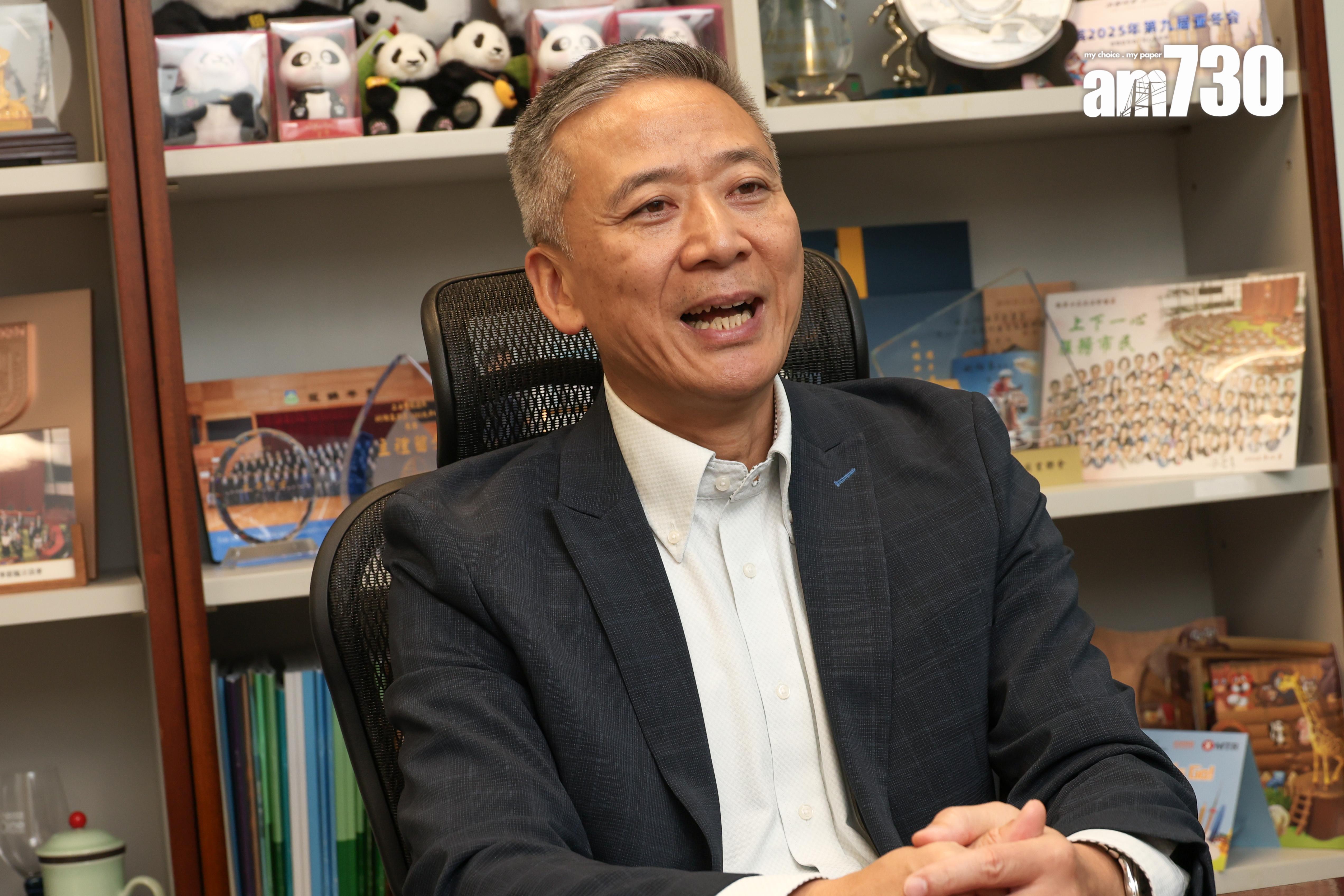 姚柏良坦言江旻憓參選令他關注度提升,惟成為「票王」不覺是同情票(周令知攝)