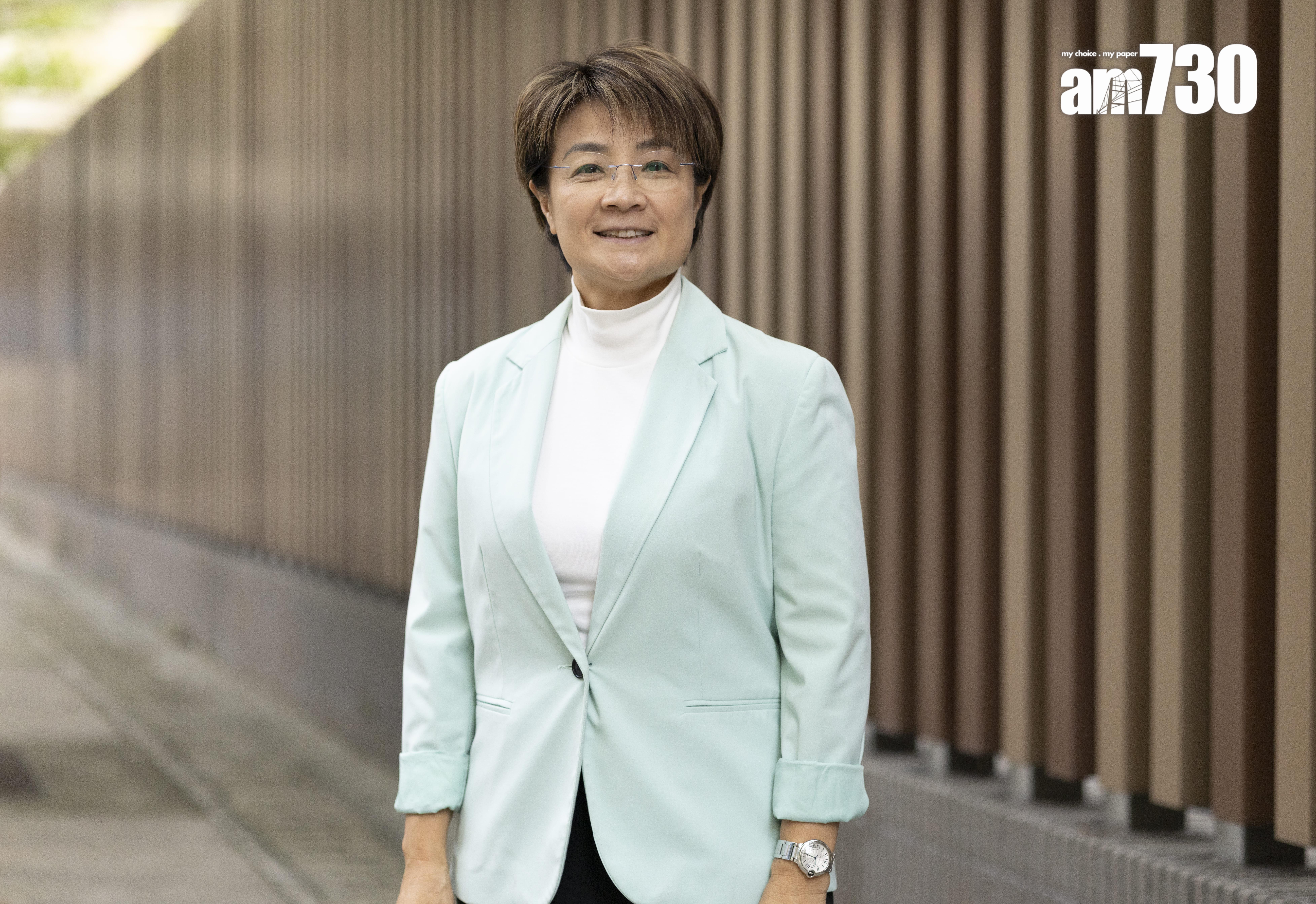 方國珊六度參選終於圓夢,贏得立法會席位(蘇文傑攝)