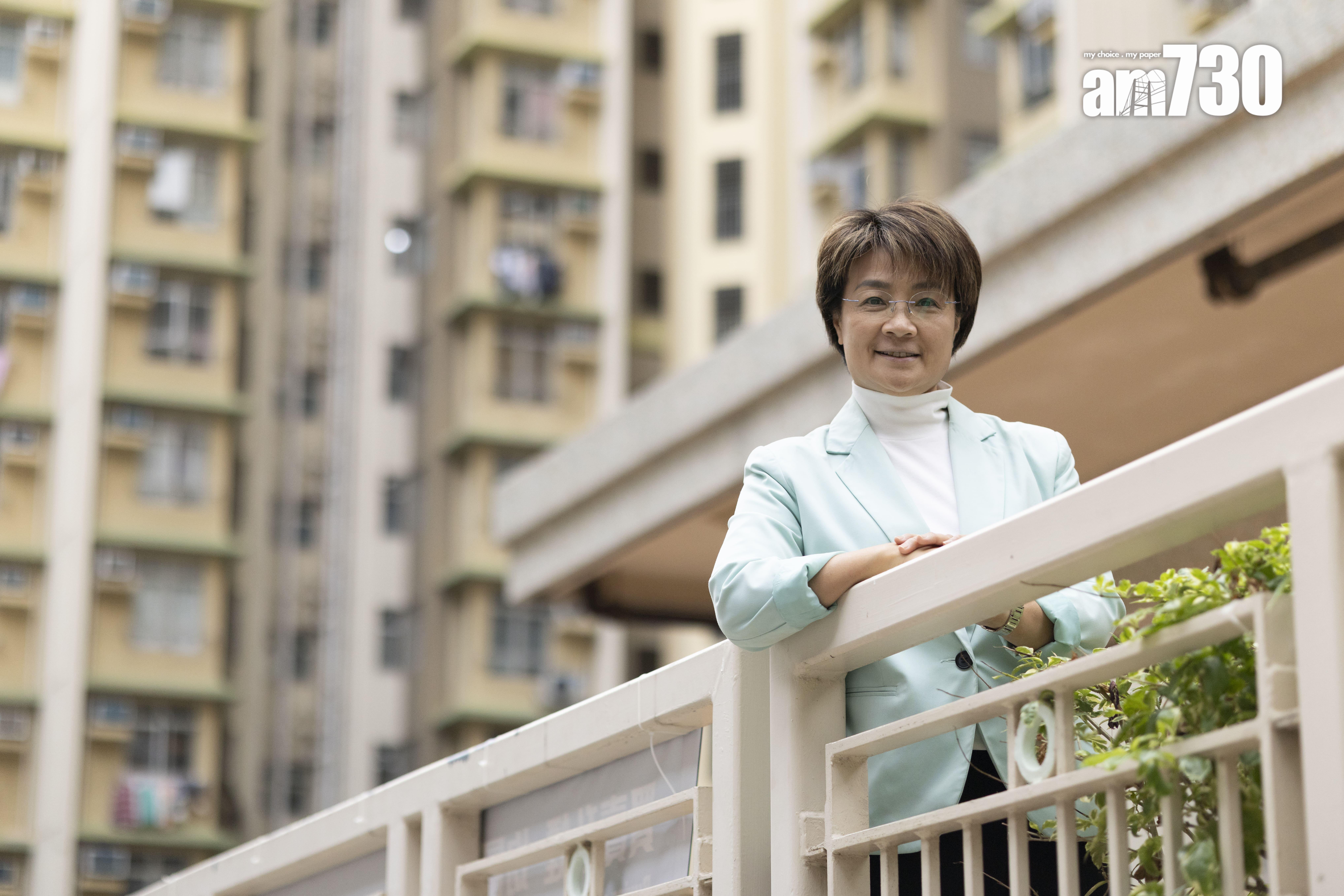 方國珊六度參選終於圓夢,贏得立法會席位(蘇文傑攝)