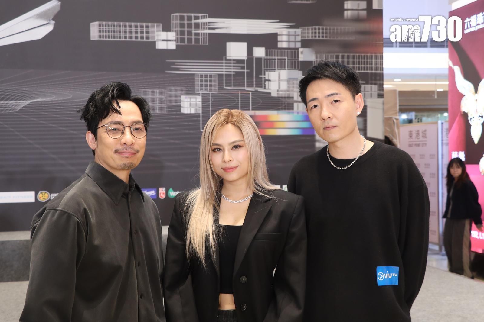 Gin Lee、徐浩和強尼出席《全民造星VI》記者會。(娛樂組攝)