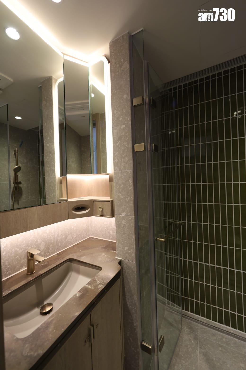 柏蔚森II示範單位|現樓451呎連裝修兩房套及383呎無改動兩房(多圖有片)|啟德新盤