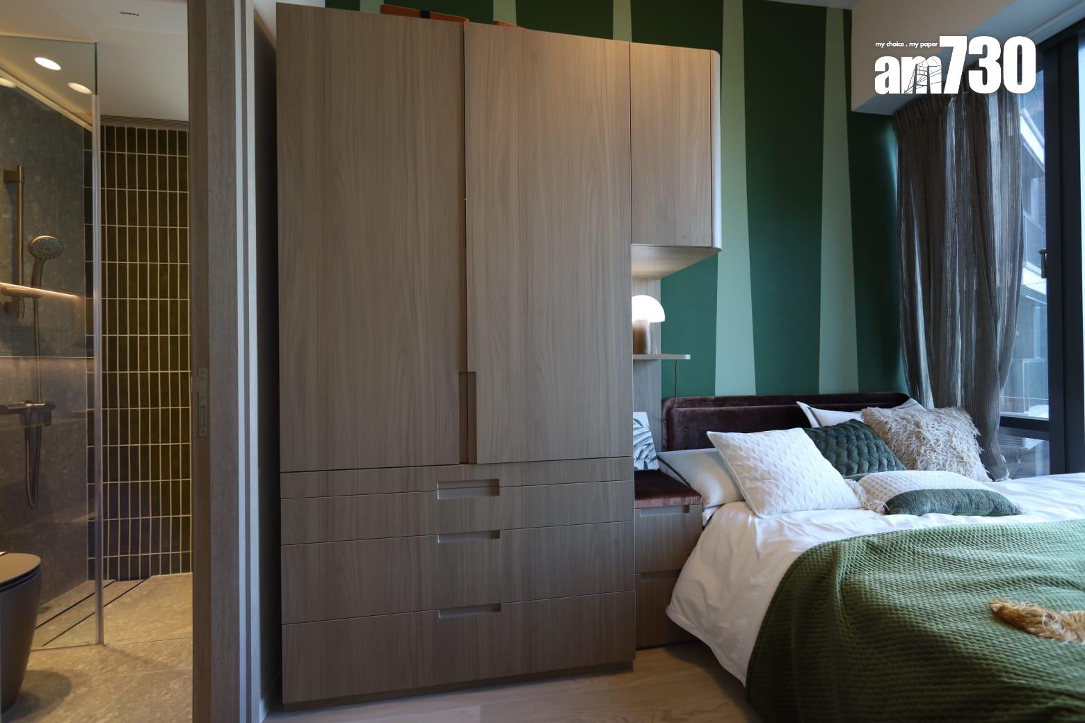 柏蔚森II示範單位|現樓451呎連裝修兩房套及383呎無改動兩房(多圖有片)|啟德新盤