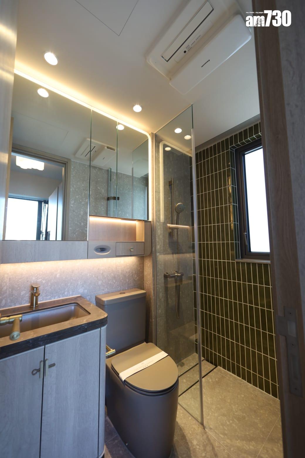 柏蔚森II示範單位|現樓451呎連裝修兩房套及383呎無改動兩房(多圖有片)|啟德新盤