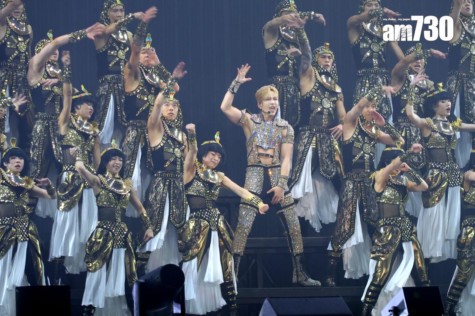 《ANSON LO "KINGDOM" LIVE 2025》演唱會尾場。(林俊源攝)