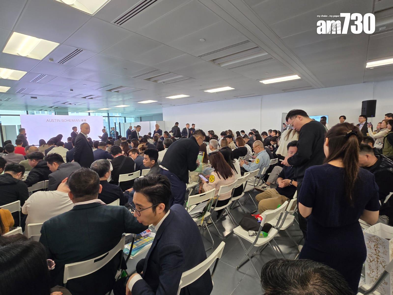 瑧爾開賣|即日沽清全盤63伙 大手買家擲近5800萬掃3層共9伙|佐敦新盤