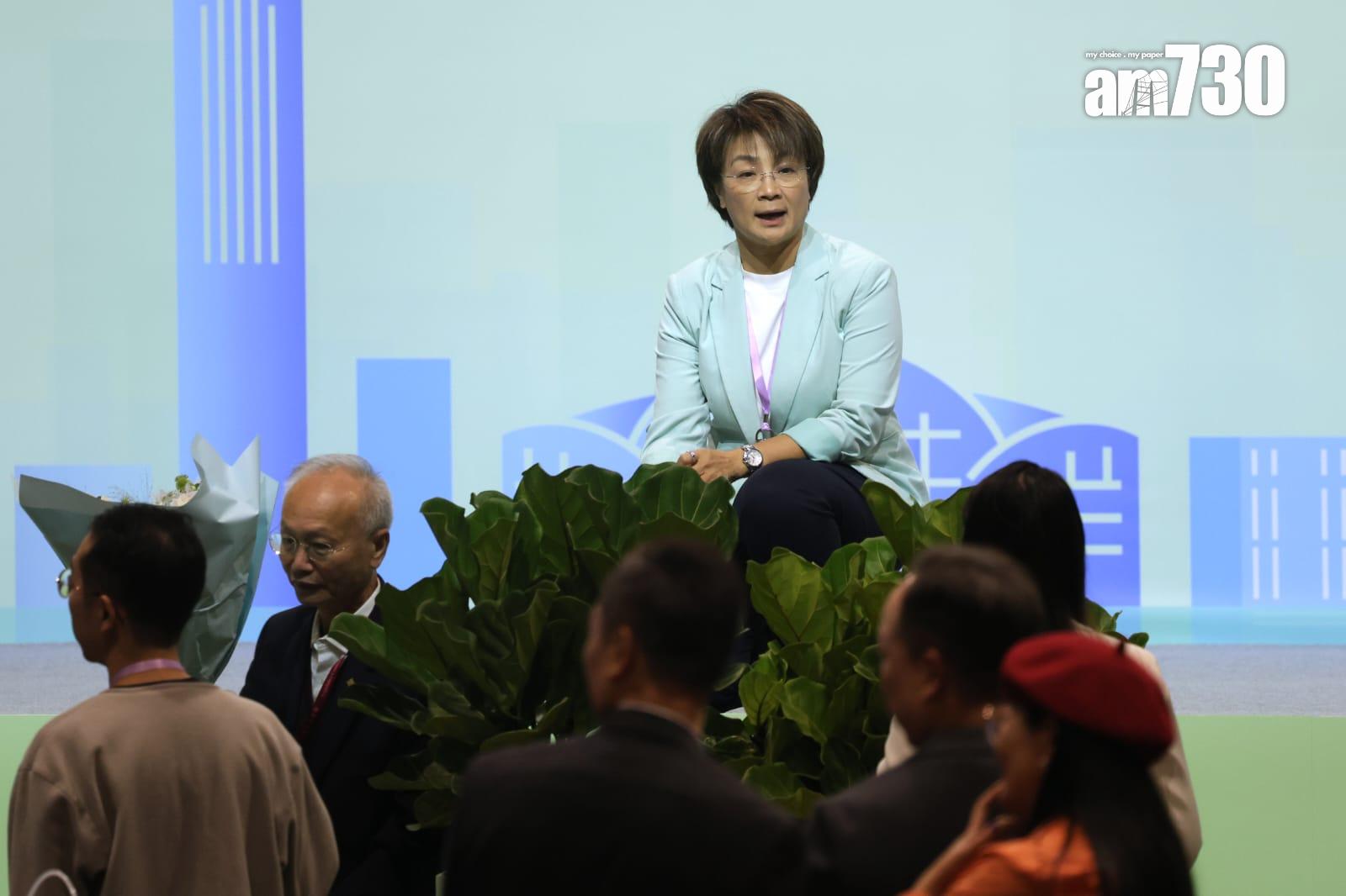 方國珊六度參選,晉身議會兼成直選票后(林俊源攝)