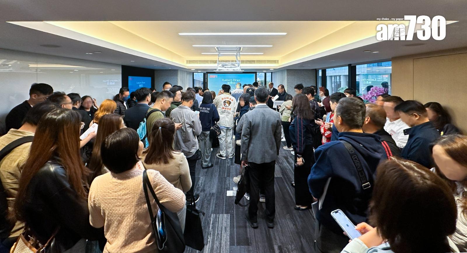 新居屋掀搶購潮!150人爭買沙田愉德苑銀主盤 抽籤「攪珠」325.4萬售出