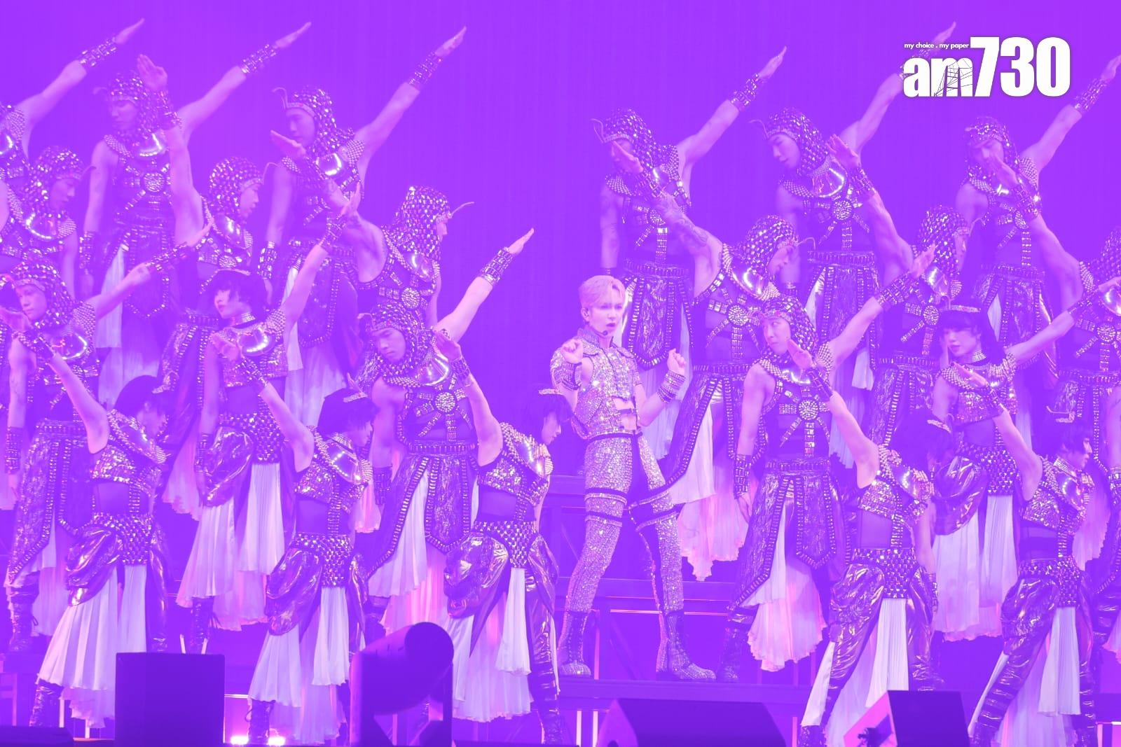 《ANSON LO "KINGDOM" LIVE 2025》演唱會尾場。(林俊源攝)