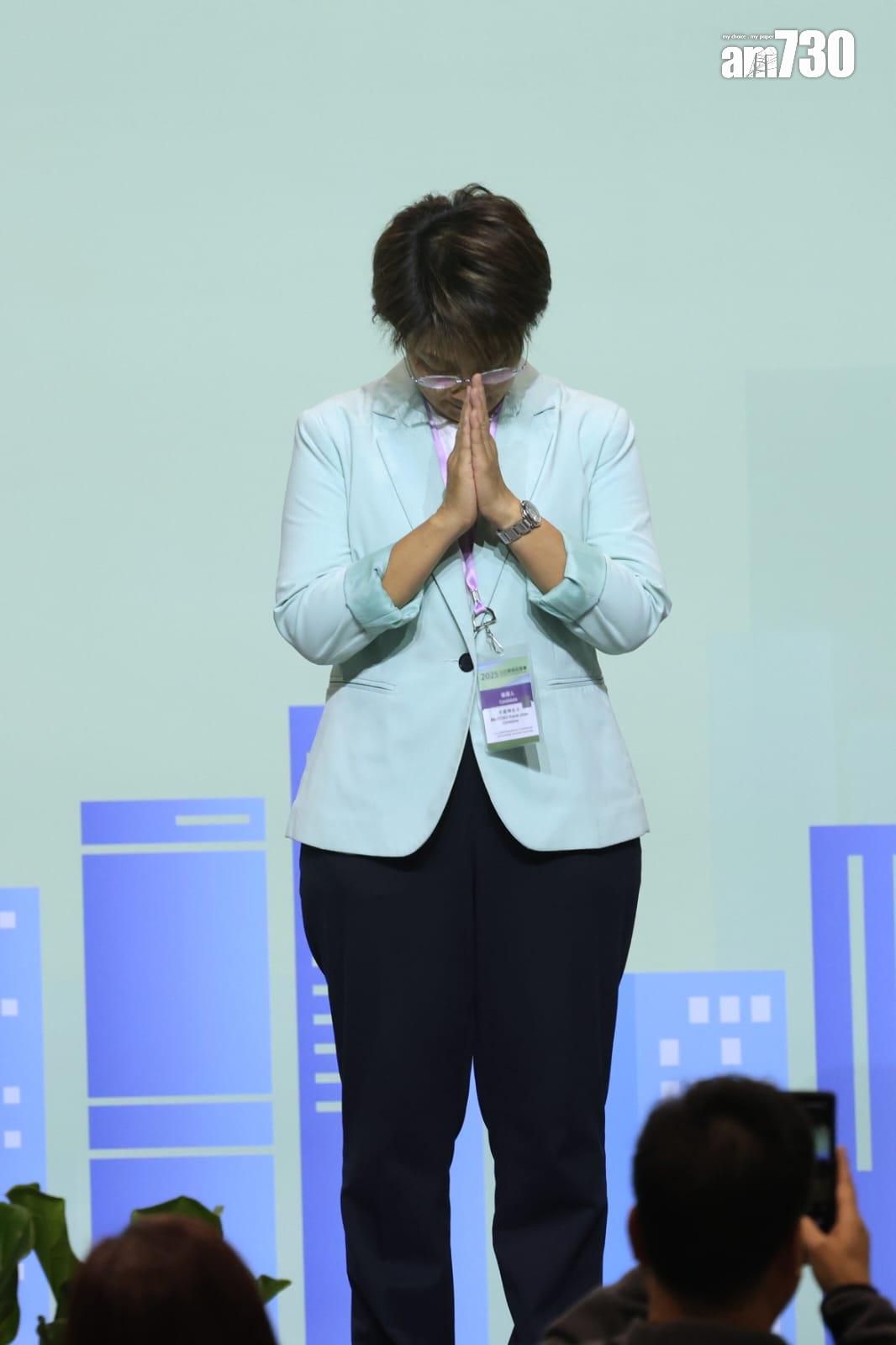 方國珊六度參選,晉身議會兼成直選票后(林俊源攝)