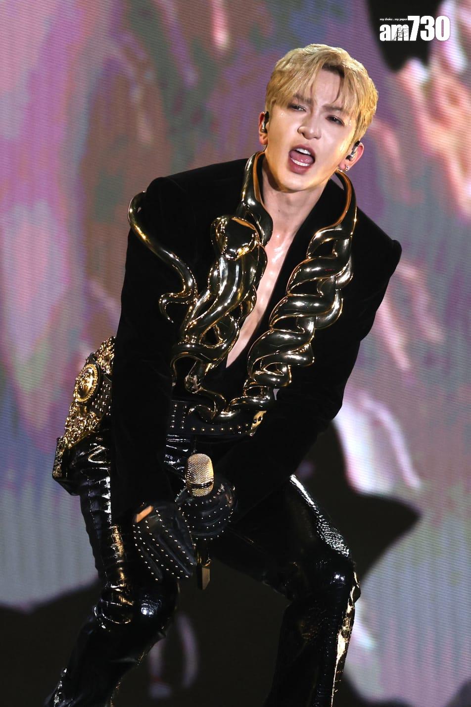 《ANSON LO "KINGDOM" LIVE 2025》尾場。(林俊源攝)