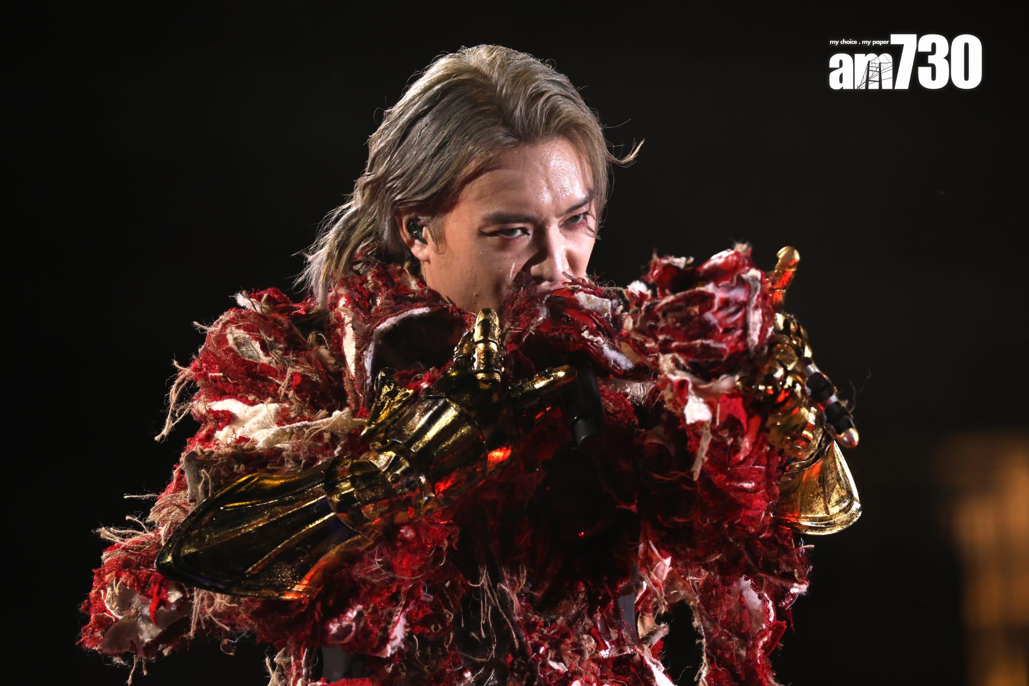 柳應廷Jer唱《狂人日記》化身憤怒之子。(娛樂組攝)