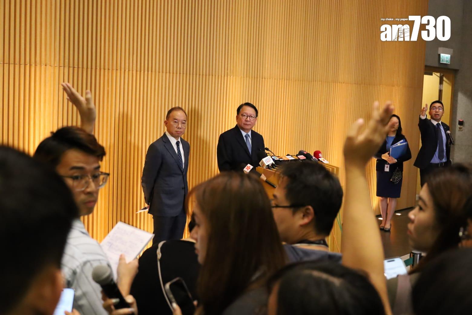 政府宣布如期舉行立法會選舉(鍾式明攝)