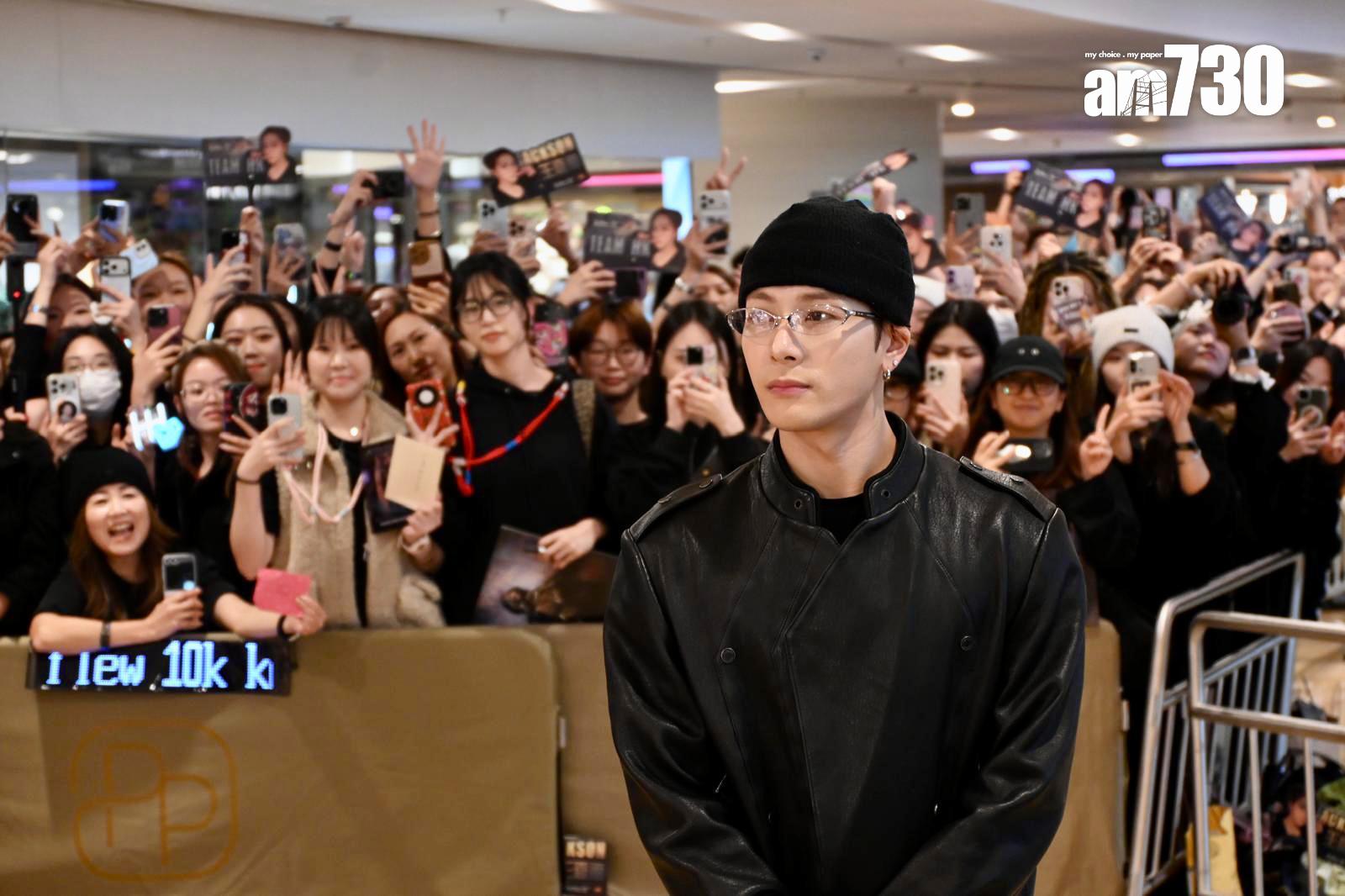 王嘉爾說想帶幾位自己很欣賞的香港歌手到北美開show。(娛樂組攝)