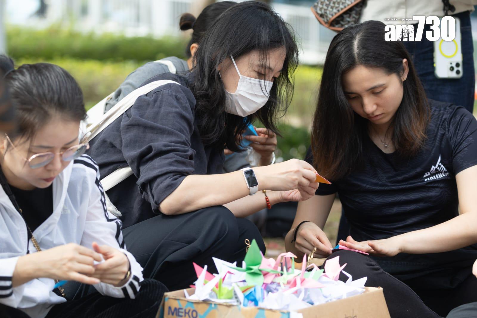 大埔宏福苑五級火後情況(蘇文傑攝)