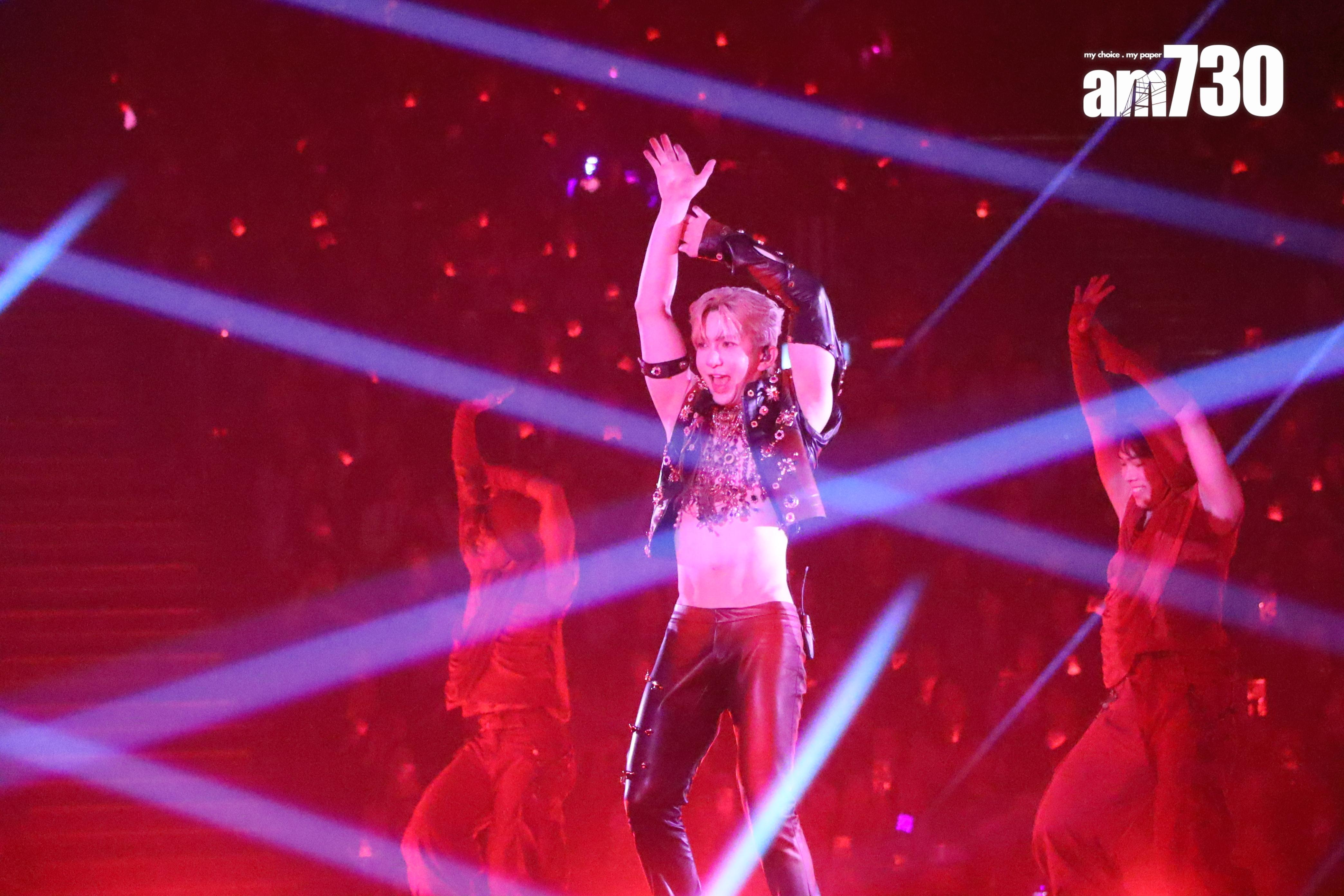 盧瀚霆Anson Lo為《ANSON LO "KINGDOM" LIVE 2025》演唱會,花上近一年時間操練,預求展現fit爆身形。(林俊源攝)