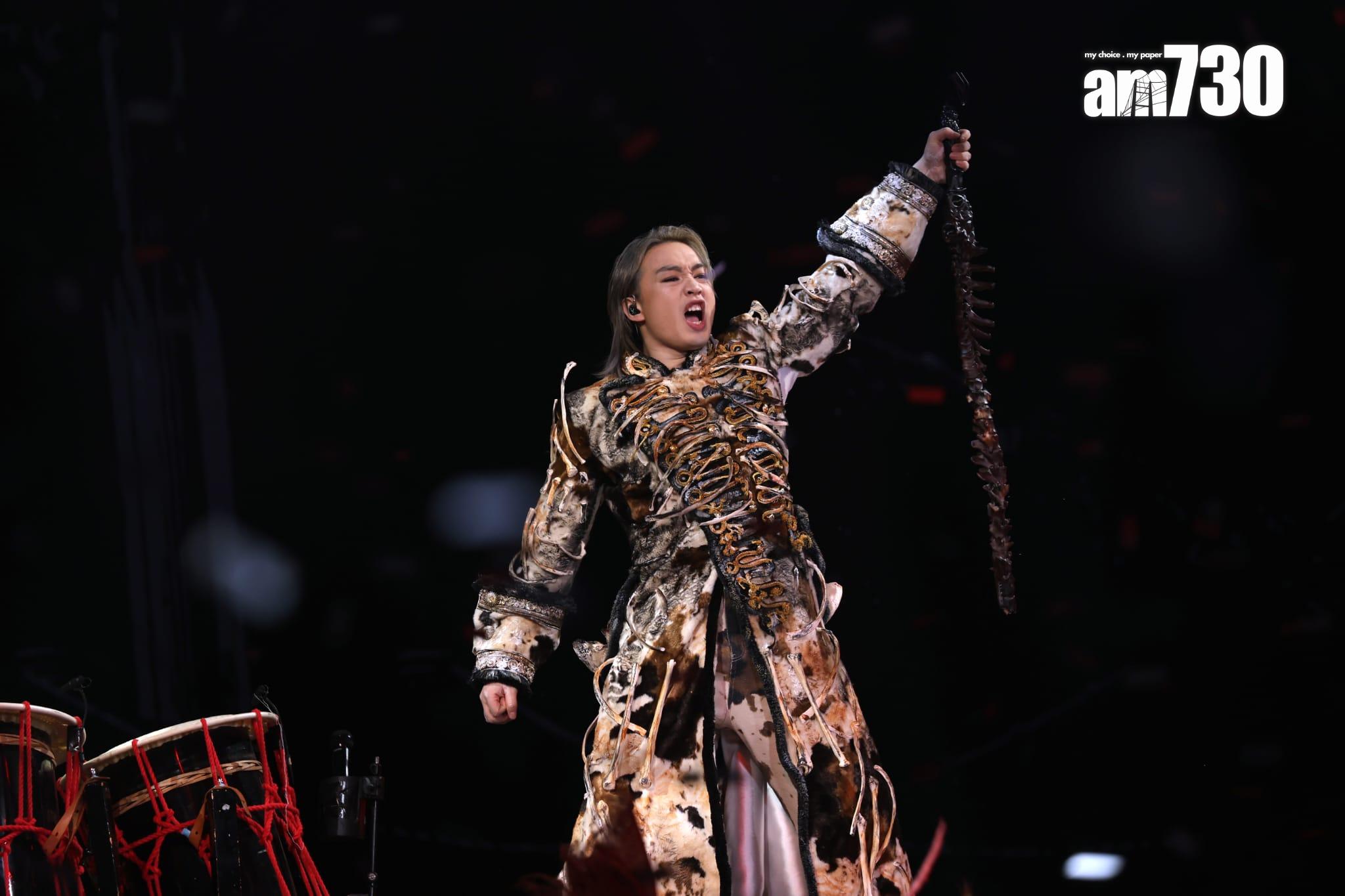 柳應廷Jer以王者姿態登場。(娛樂組攝)