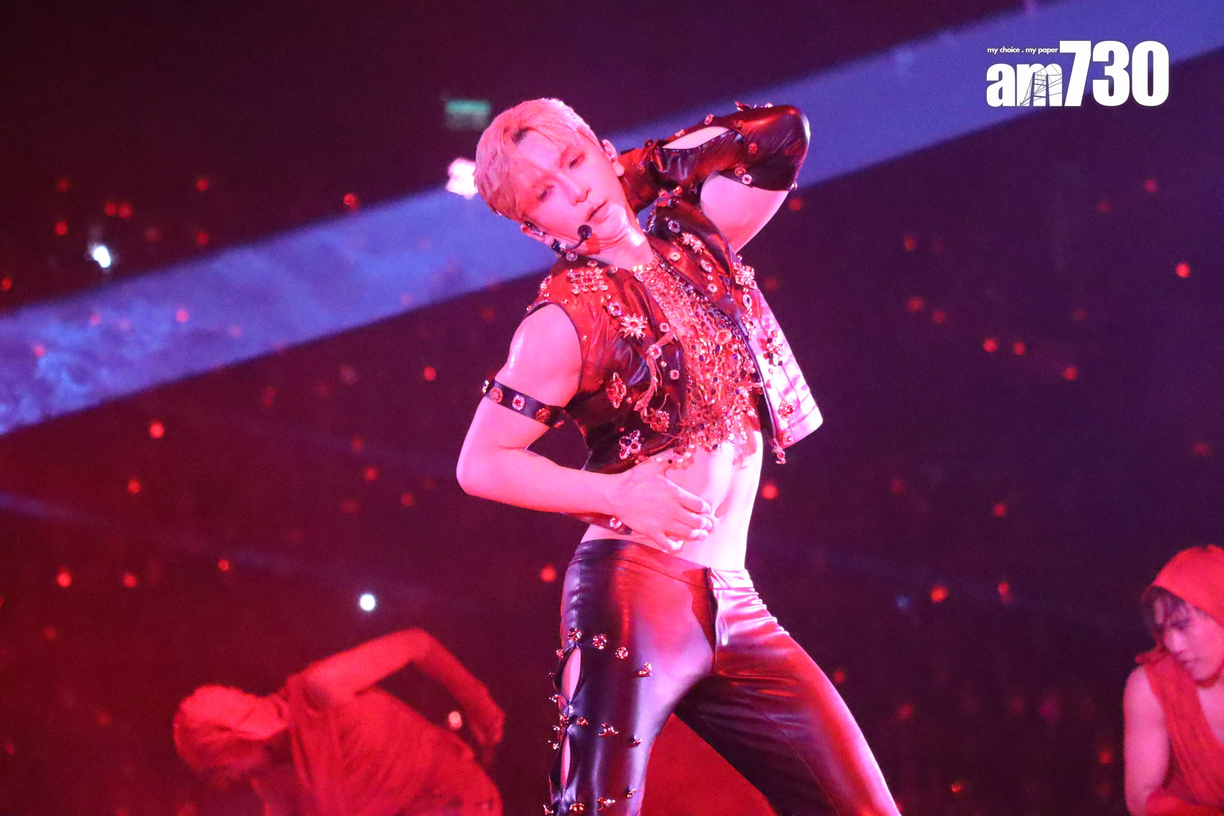 盧瀚霆Anson Lo為《ANSON LO "KINGDOM" LIVE 2025》演唱會,花上近一年時間操練,預求展現fit爆身形。(林俊源攝)