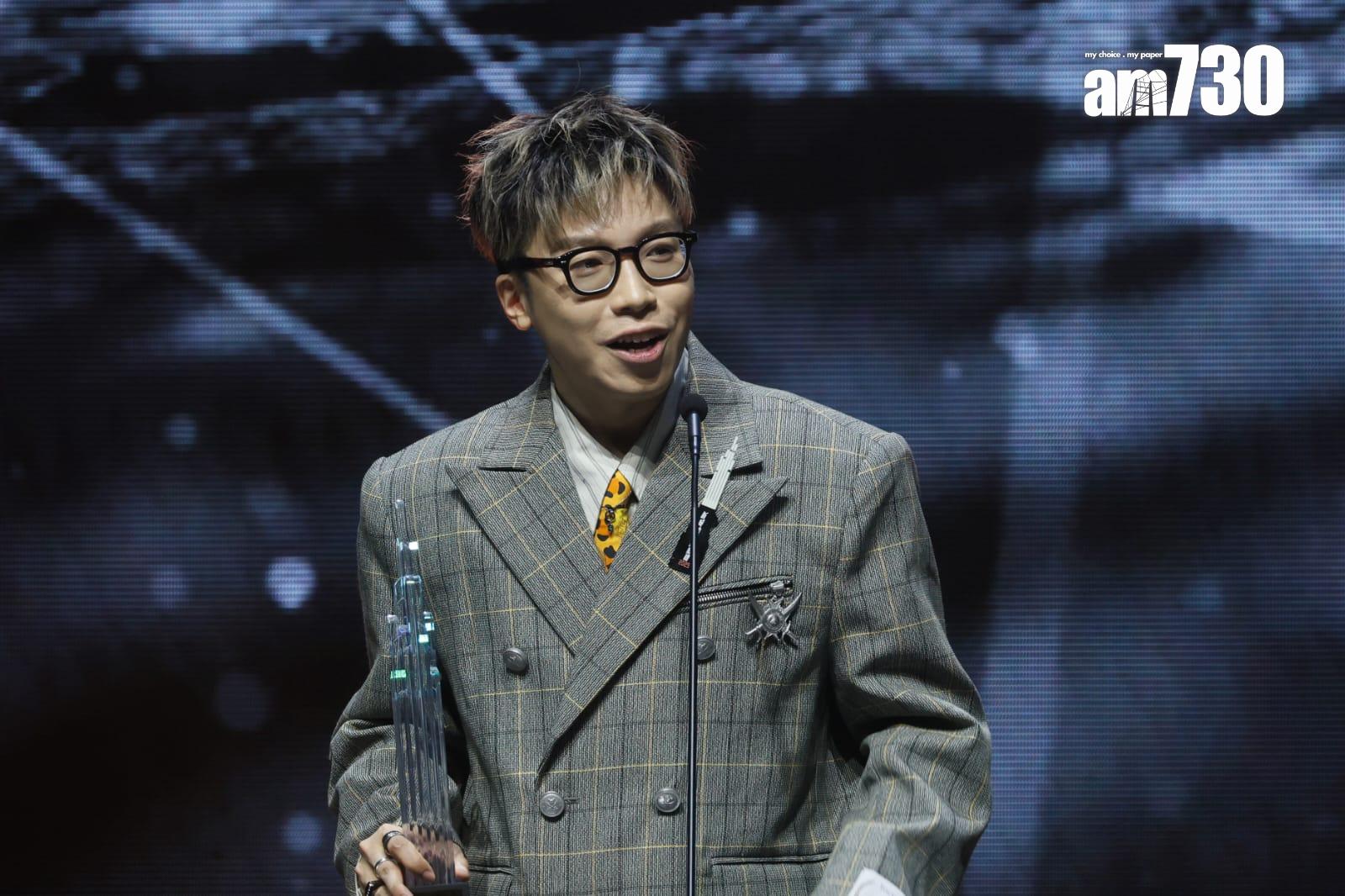 勁爆Z世代樂勢力男歌手金獎是Gordon Flanders。 (蘇文傑攝)