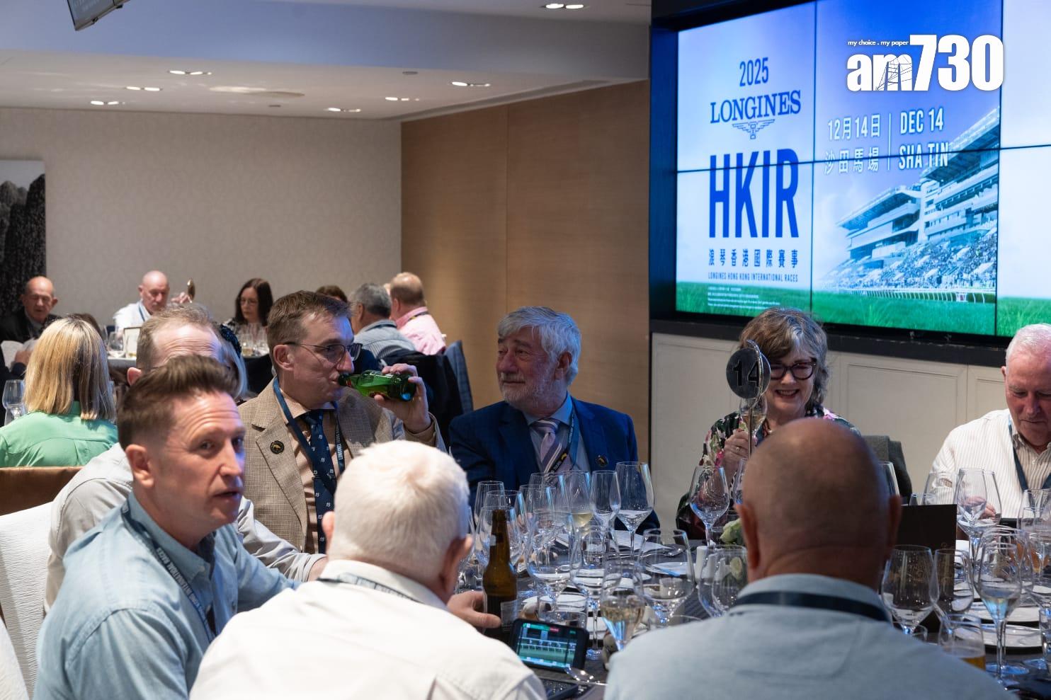 馬會稱,今年國際賽週吸引近1,400名海外旅客來港,分別來自澳洲、英國、美國及亞洲等地,當中不乏高消費旅客。(蘇文傑攝)