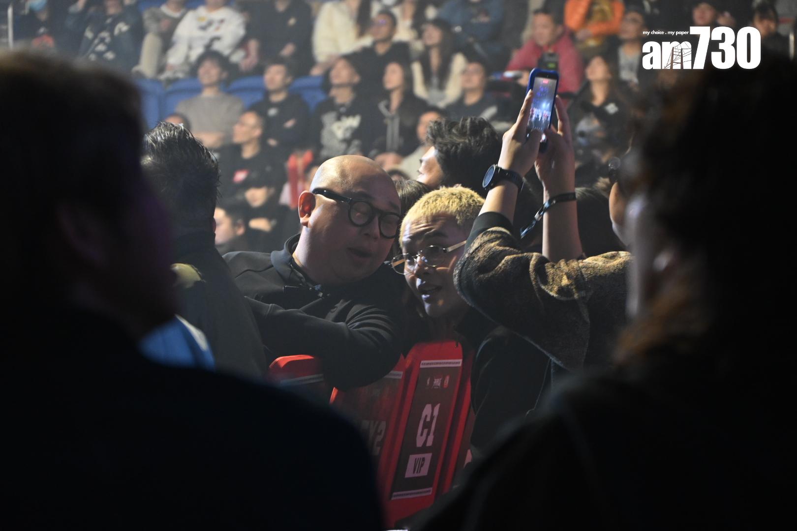 Bob與保錡密斟。(吳康琦攝)