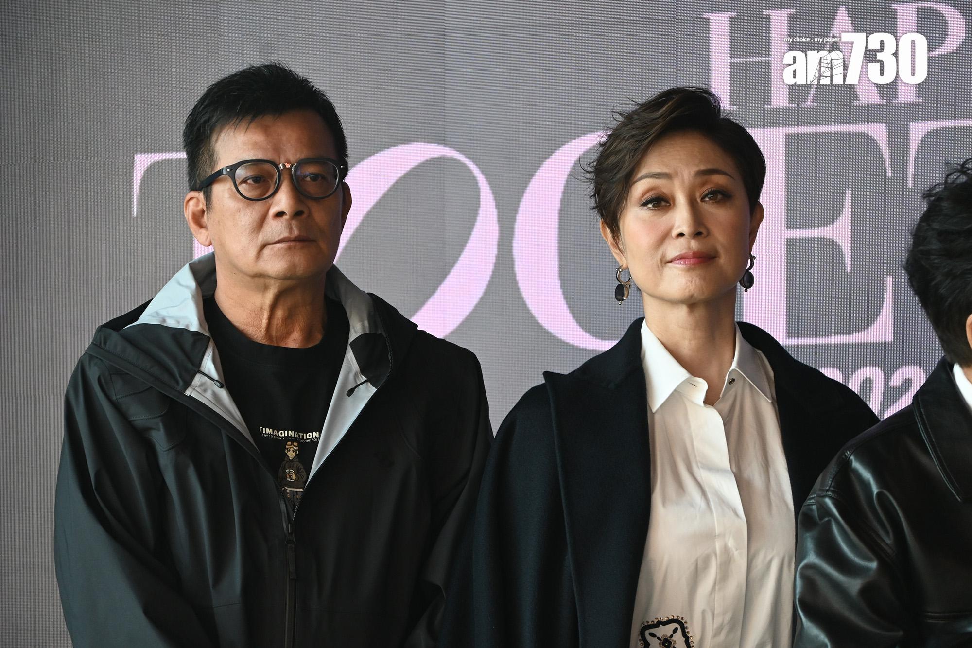 黃日華表示香港人會陪伴宏福苑幸存者走過每一步。(娛樂組攝)