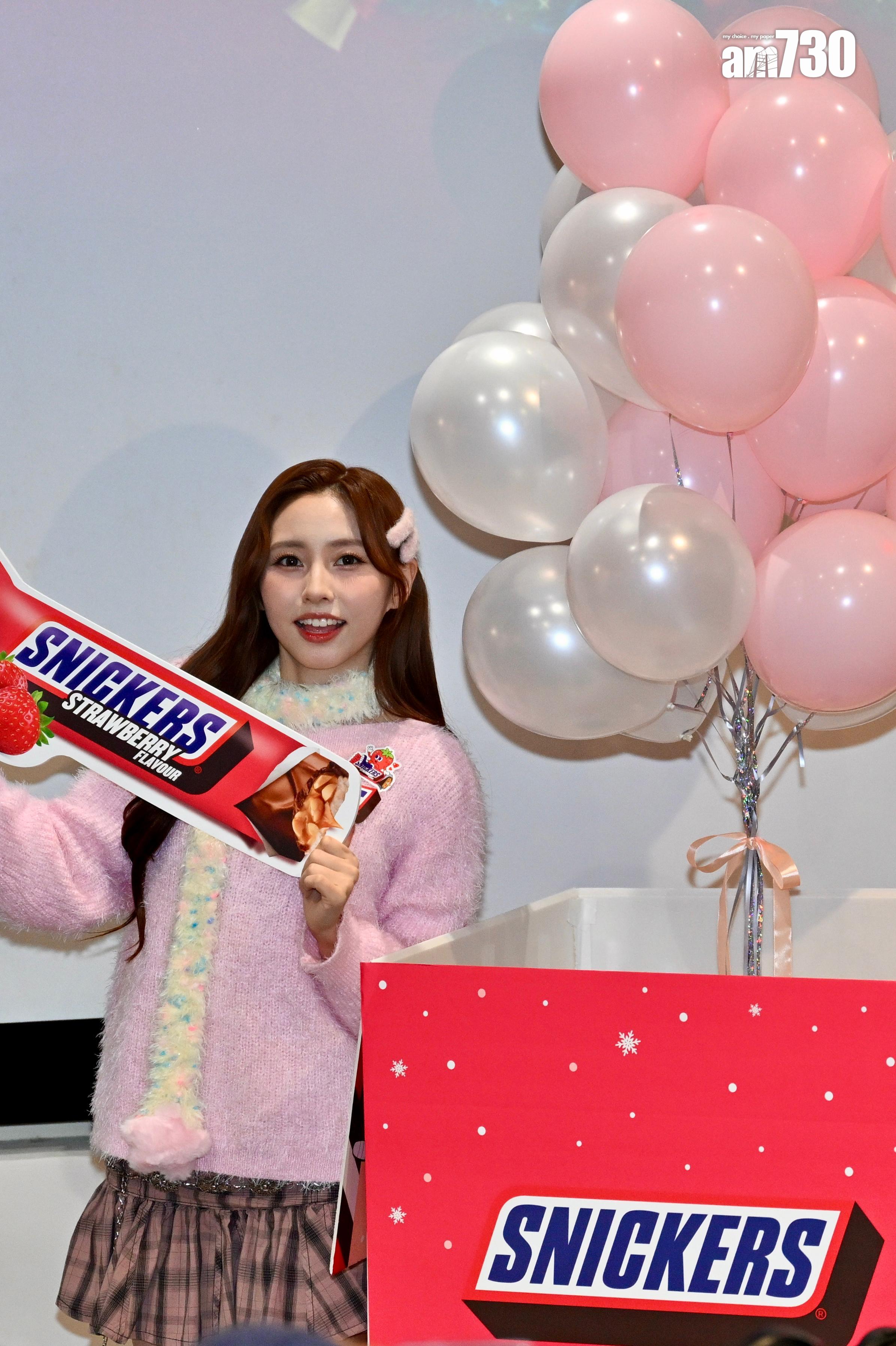 Ivy So出席活動提早跟粉絲過聖誕。(娛樂組攝)