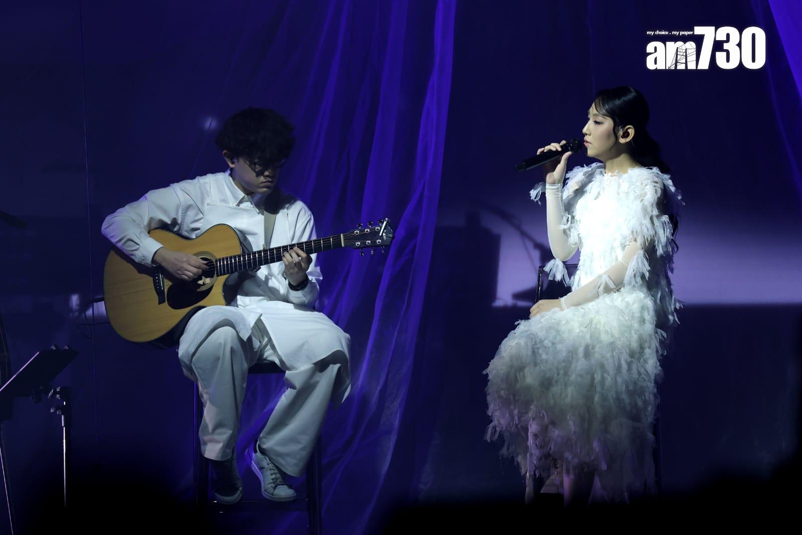 炎明熹希望再有機會唱好些。(林俊源攝)