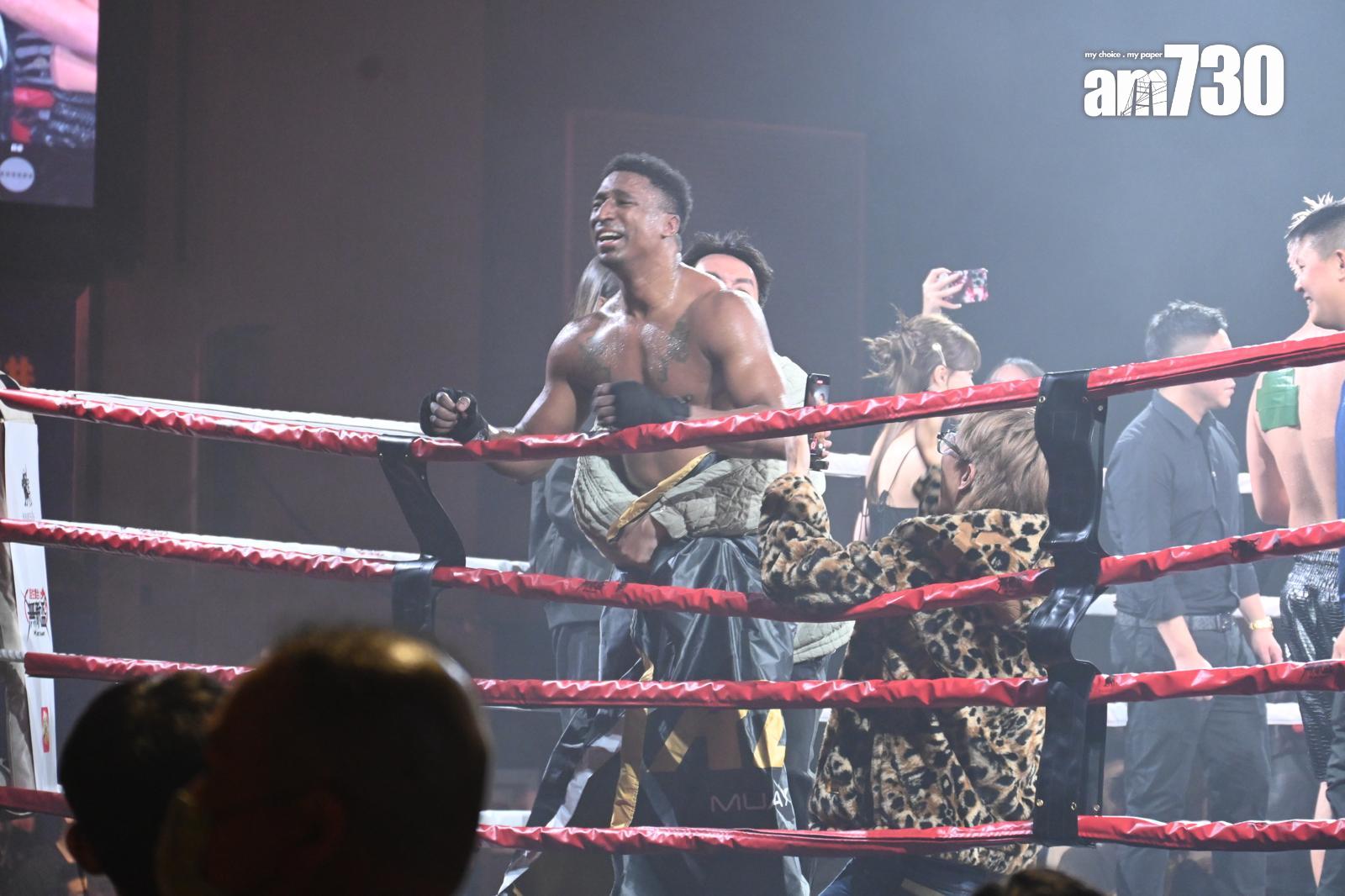 Black Joe勝出之後,心情激動。(娛樂組攝)