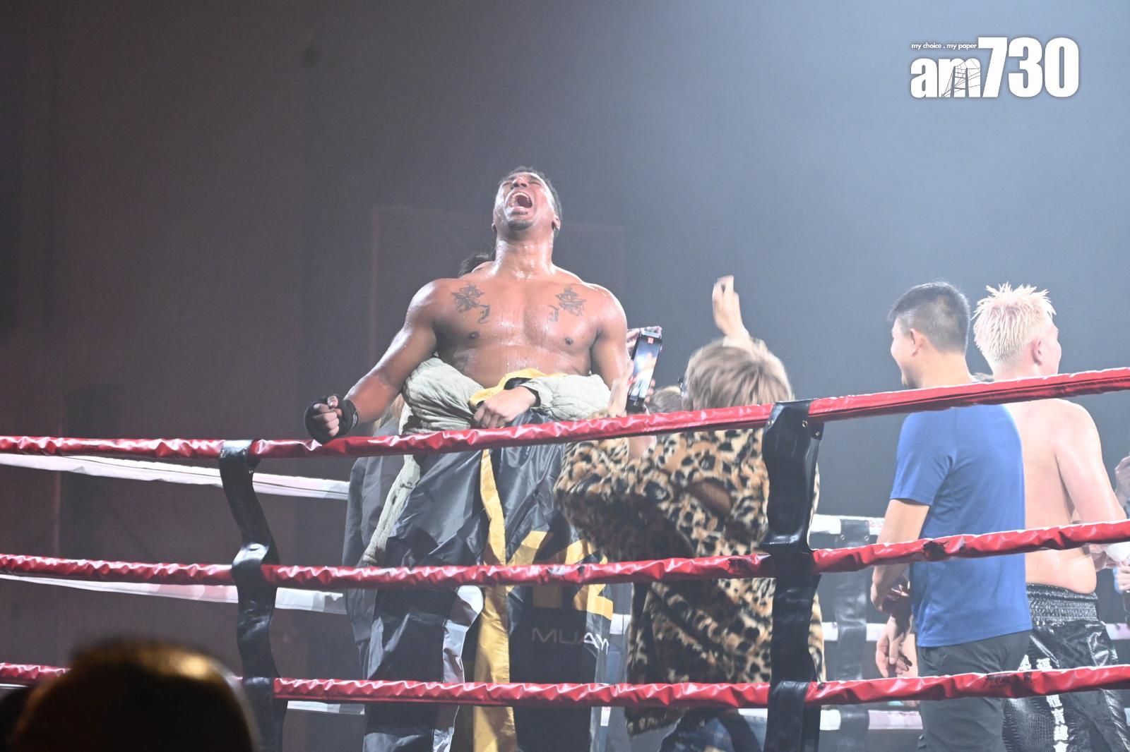 Black Joe勝出之後,心情激動。(娛樂組攝)